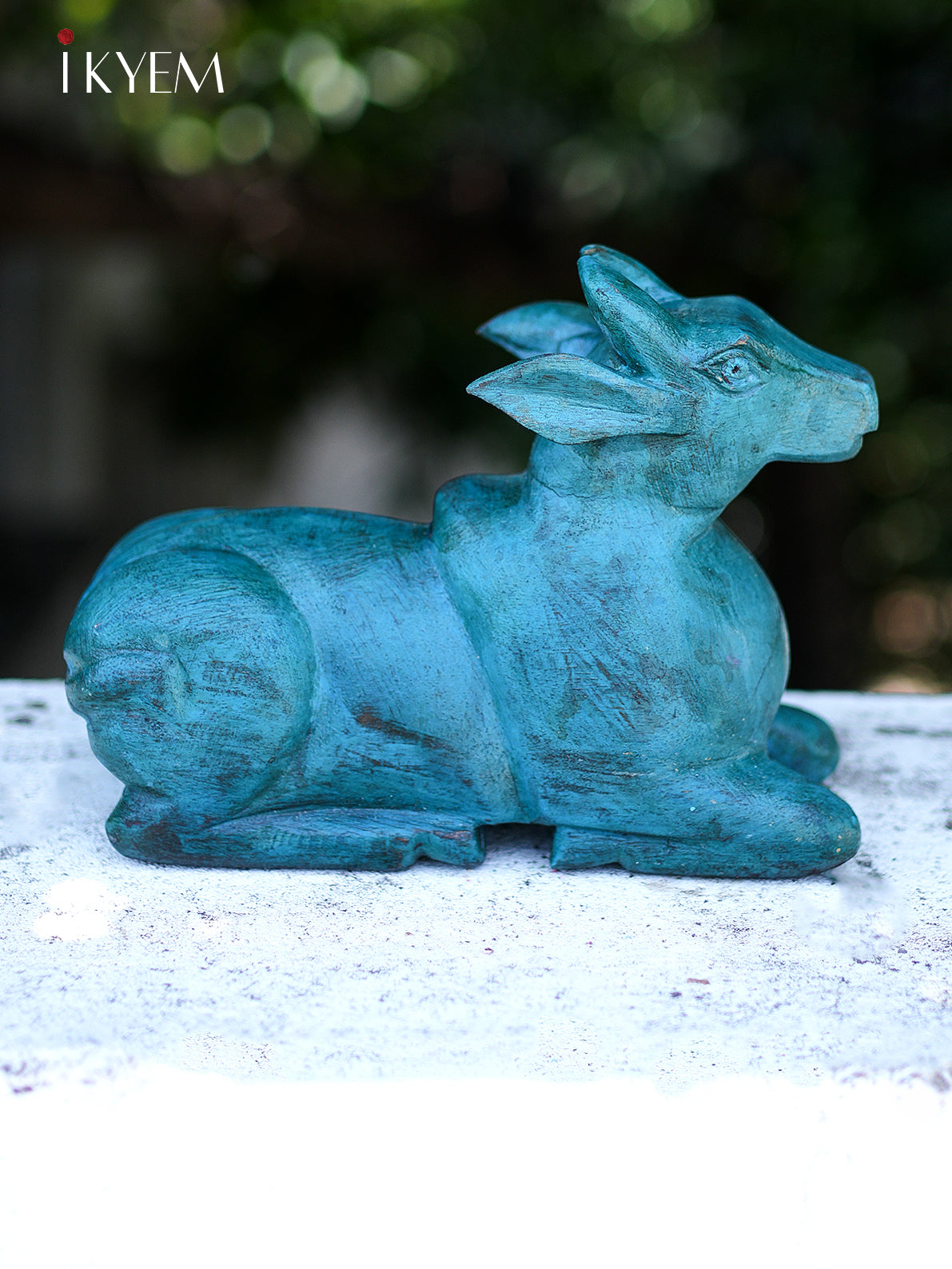 Turquoise Wooden Nandi