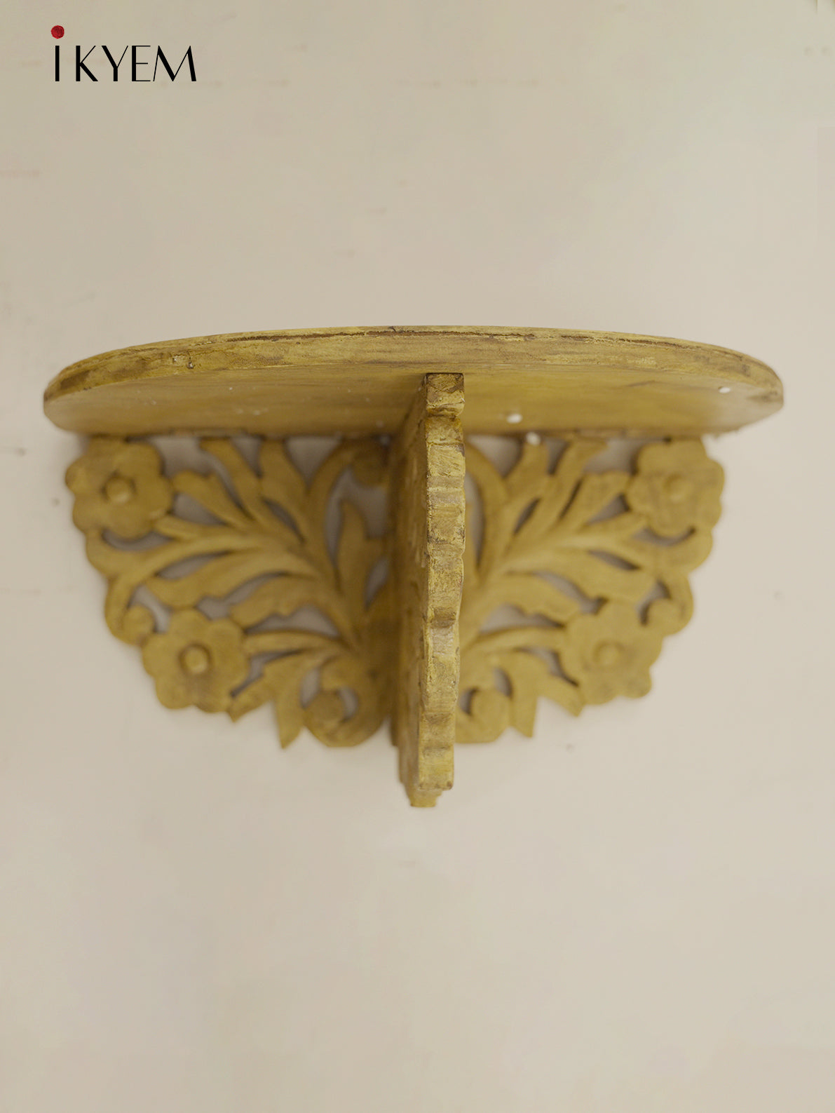 Handcrafted wooden Jharokhas (Mustard)