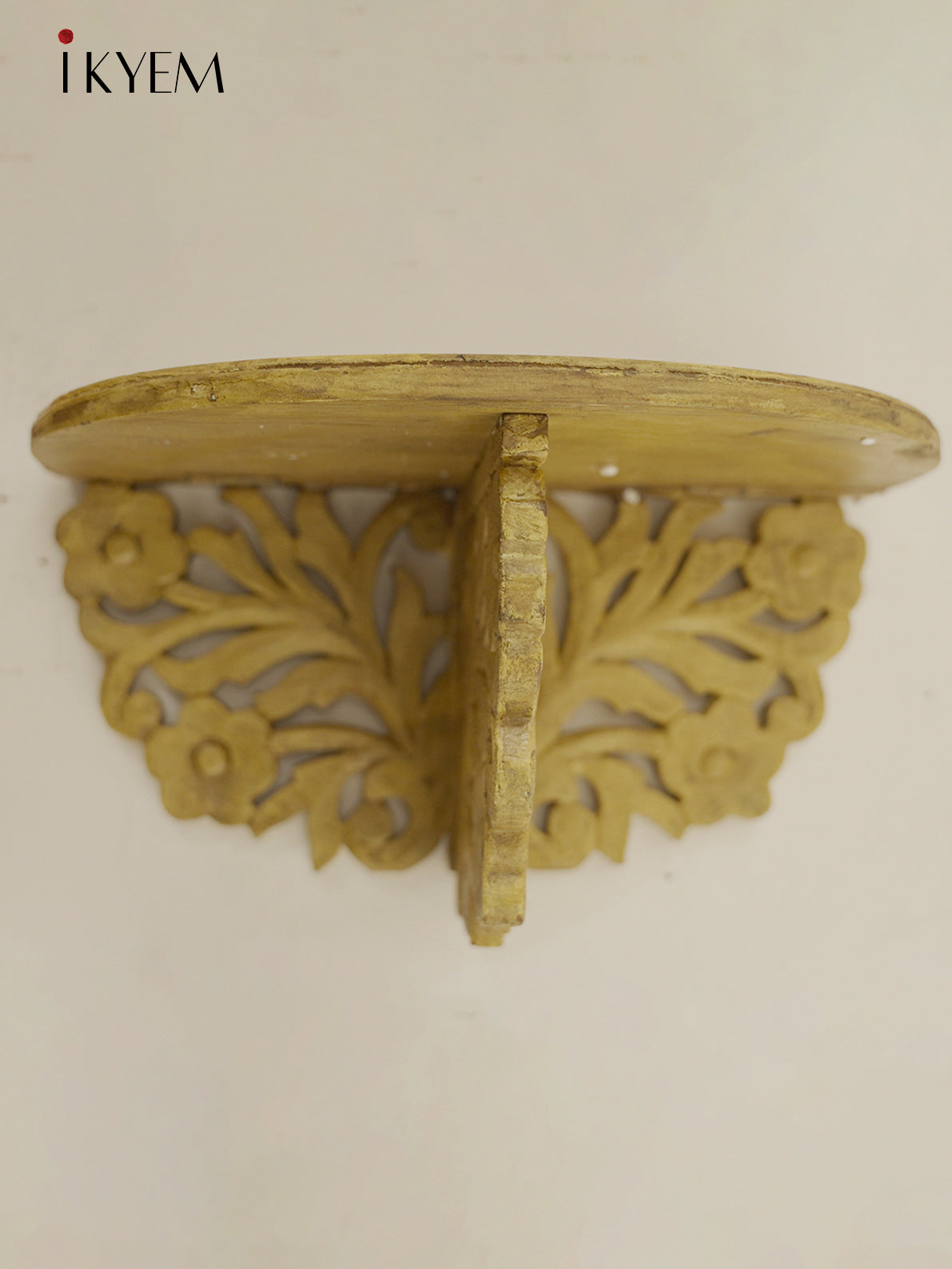 Handcrafted wooden Jharokhas (Mustard)