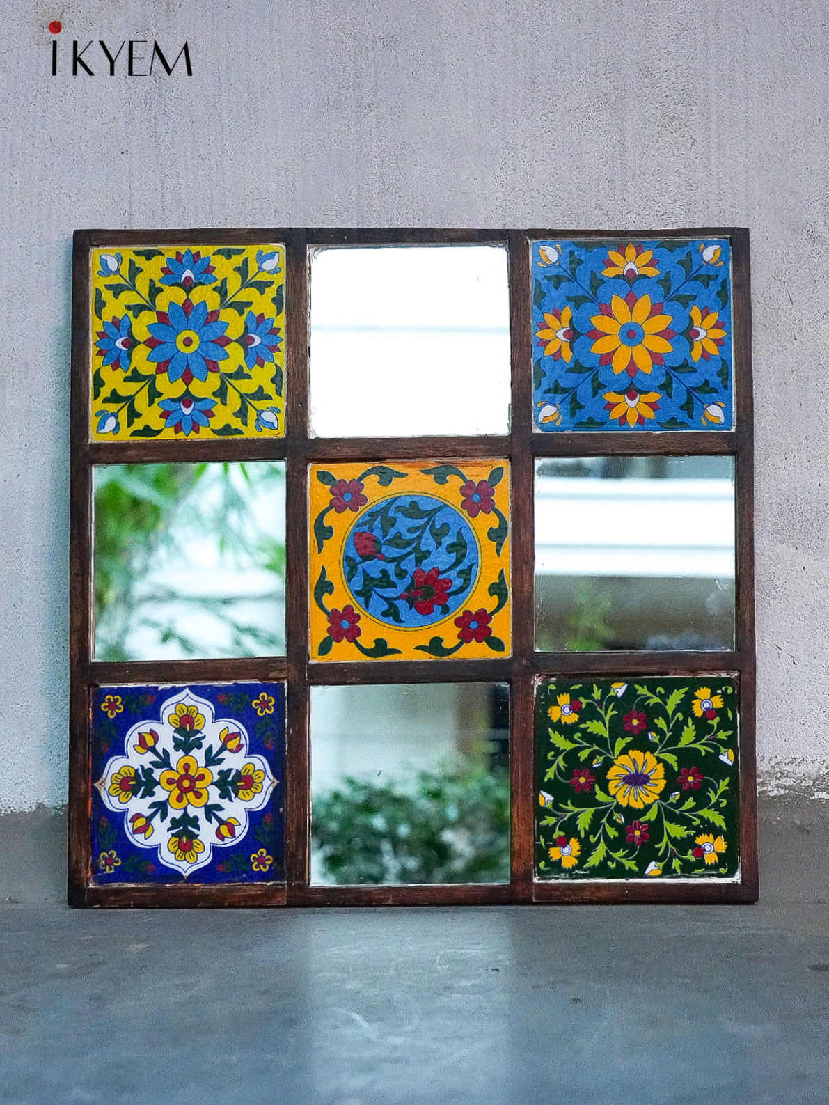 Tiled Mirror (17/17 inches)