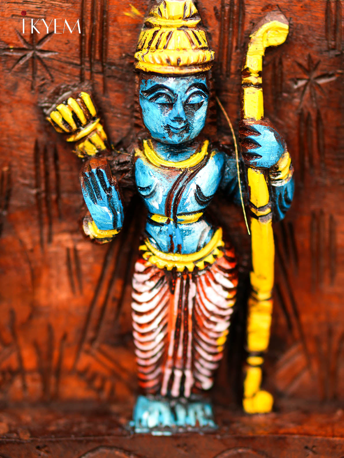 Dashavatharam Wooden Panel