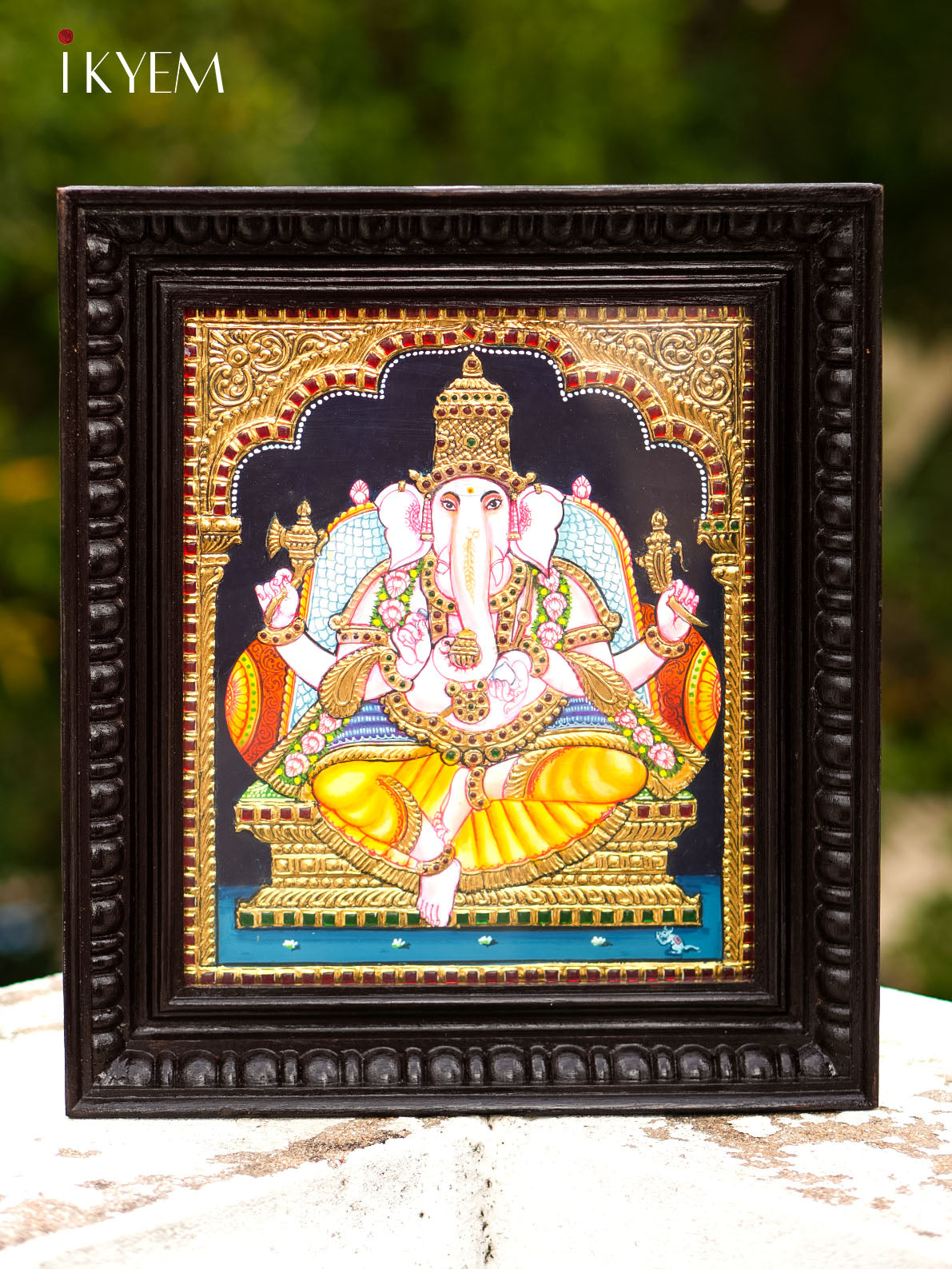 Lord Ganesha Tanjore Painting