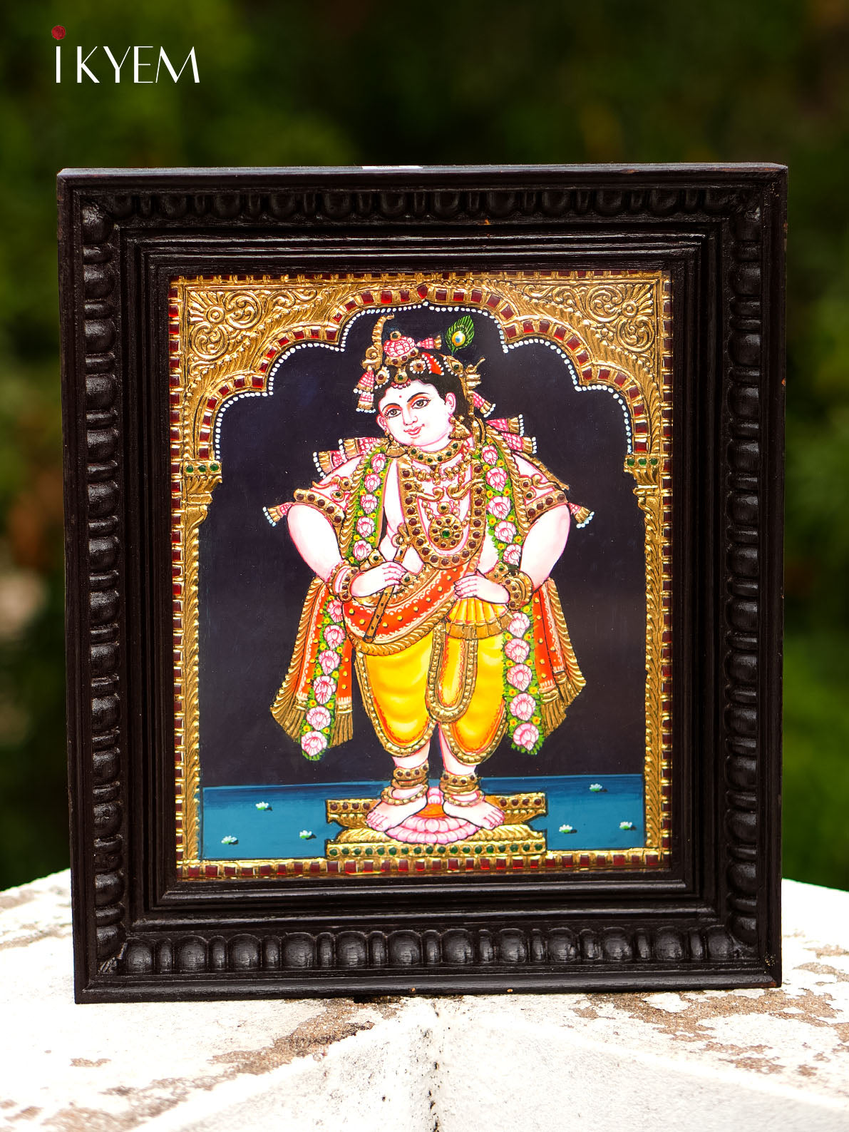 Lord Krishna Tanjore Painting