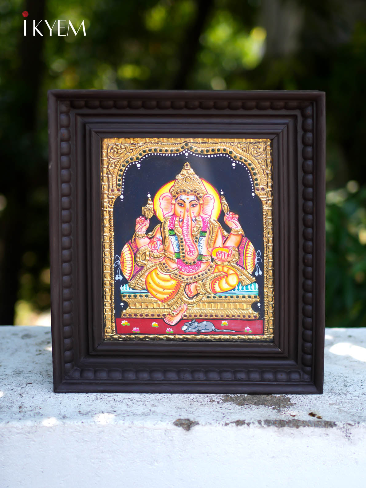 Ganesha - Tanjore Painting 13*11 inches