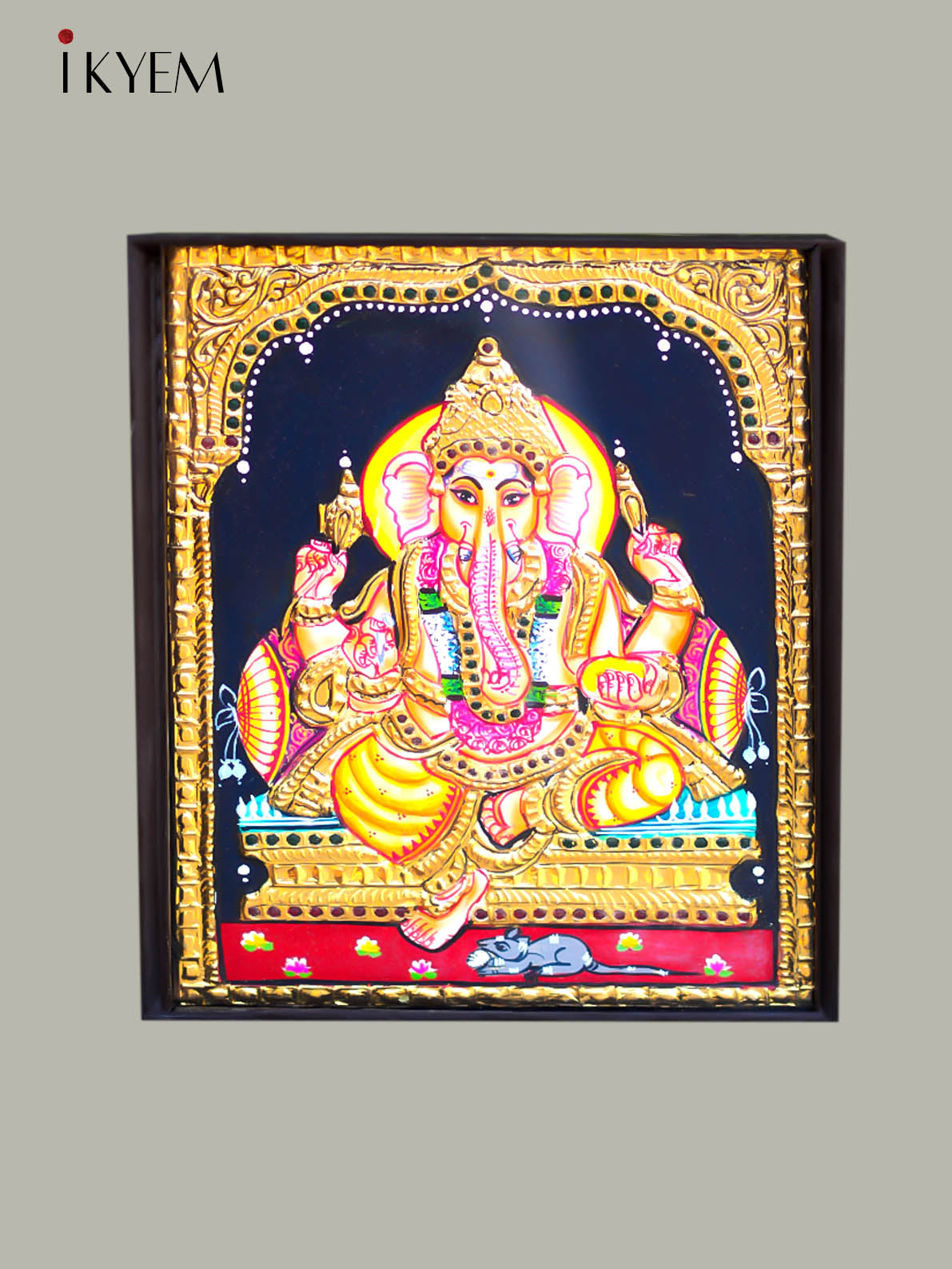 Ganesha - Tanjore Painting 13*11 inches