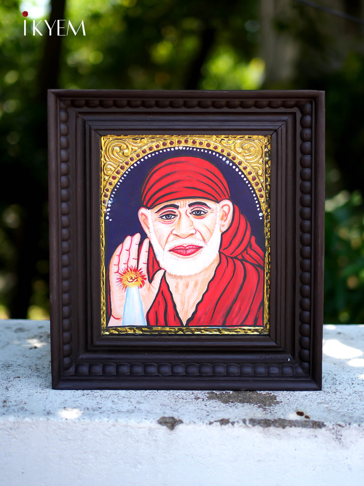 Sai Baba Tanjore Painting 13 * 11 inches