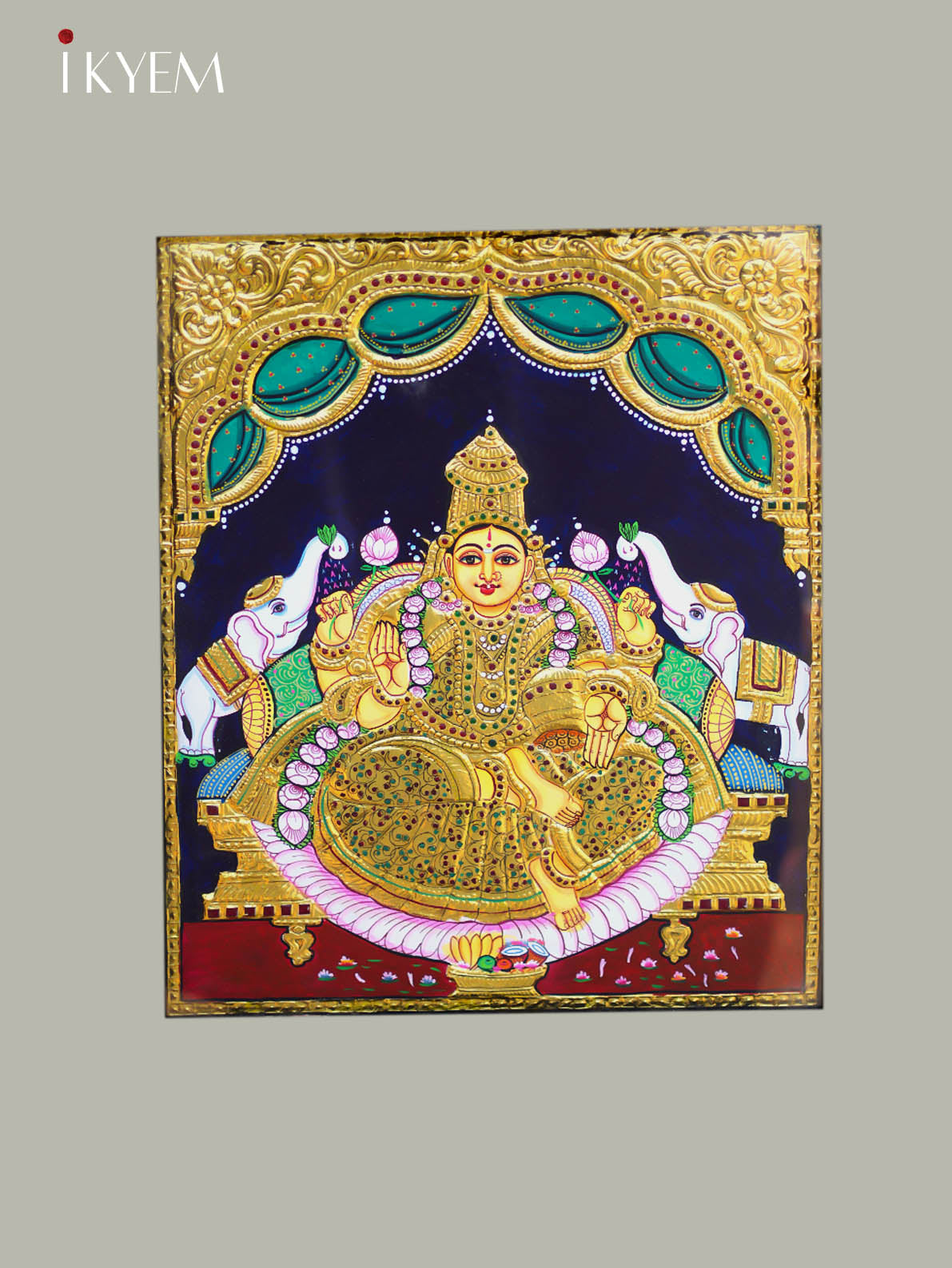 Krishna - Tanjore Painting 13 * 11 inches