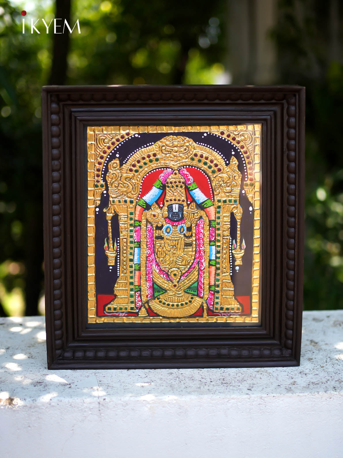 Lord Balaji -   Tanjore Painting 15 * 13 inches