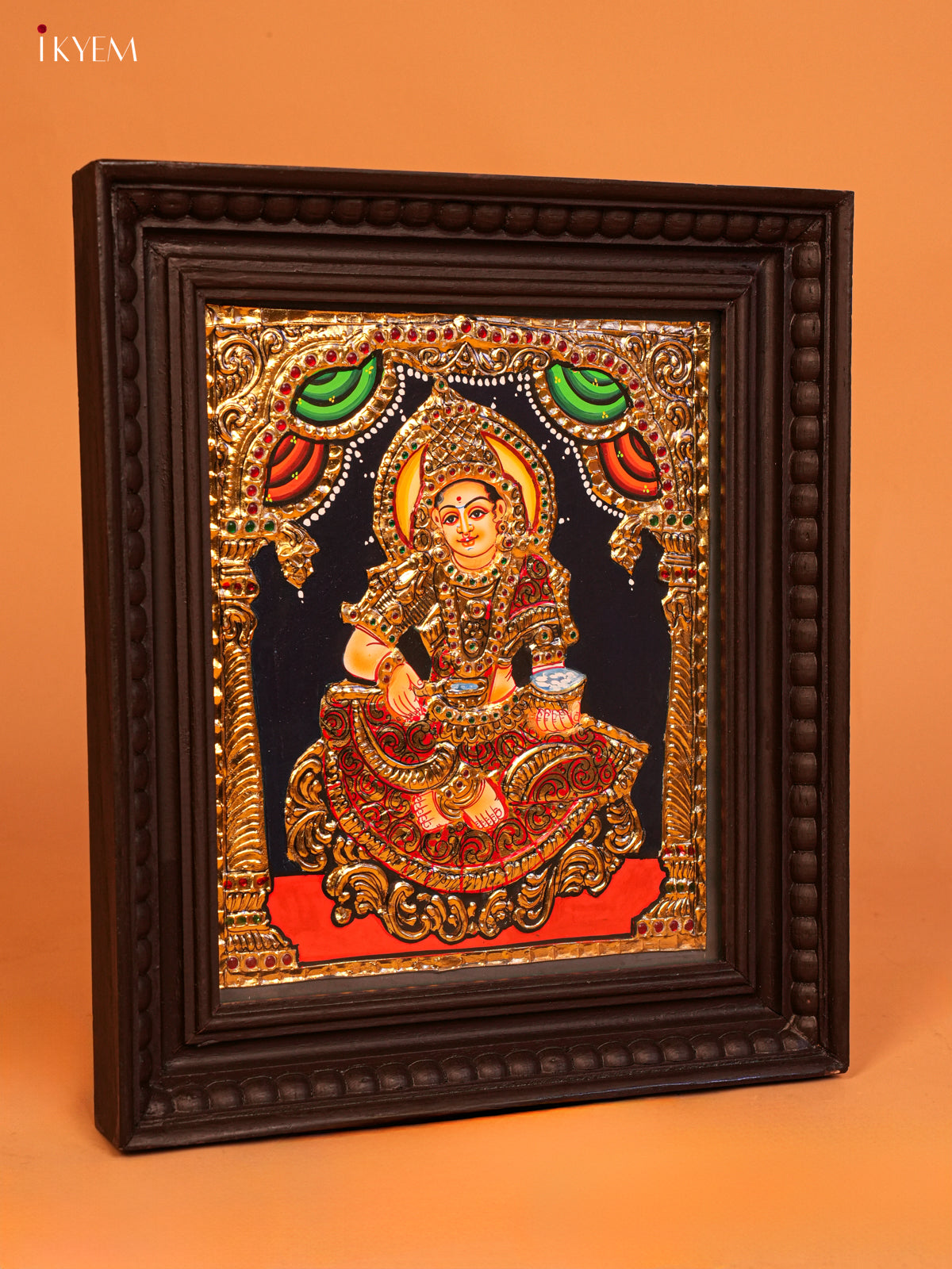 Goddess Annapoorani -  Tanjore Painting 15 * 13 inches