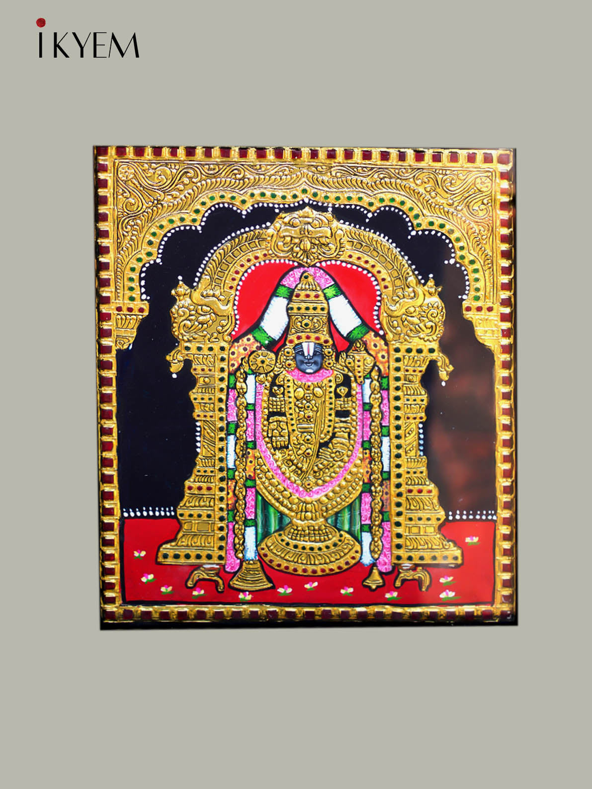 Balaji - Tanjore Painting 18 * 15 inches