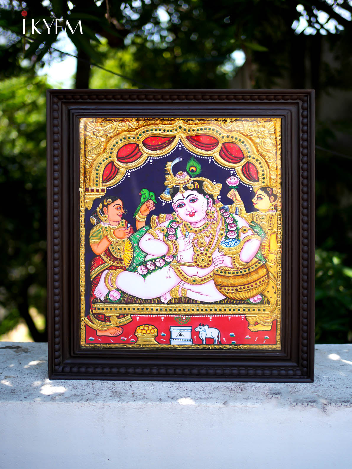 Krishna - Tanjore Painting 24* 20 Inches