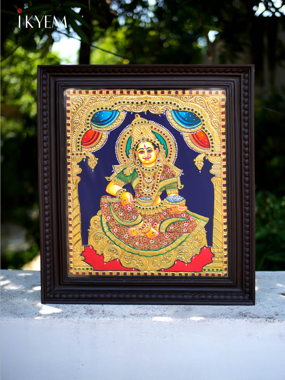 Anna poorani - Tanjore Painting