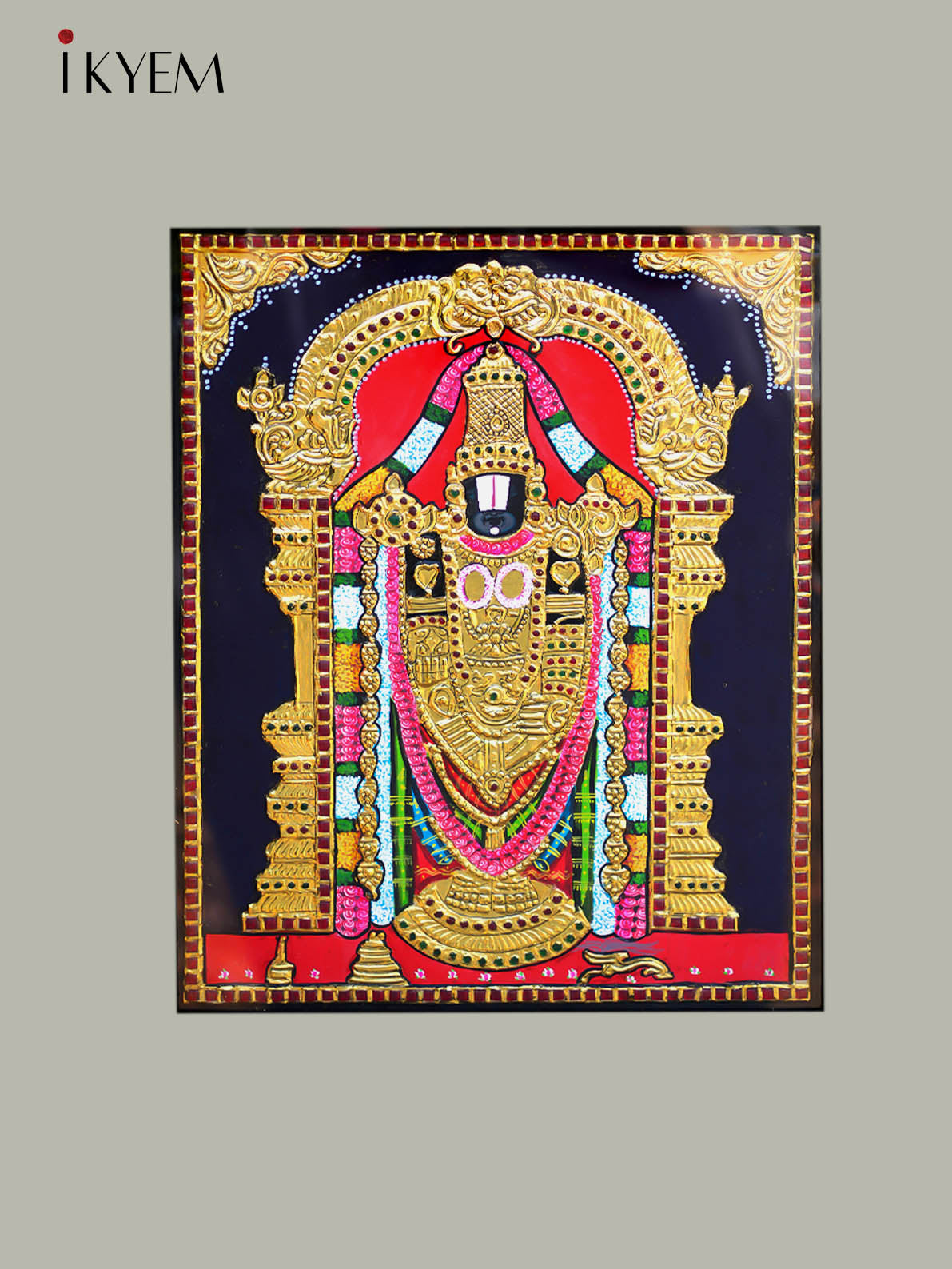 Lord Balaji - Tanjore Painting 24 * 20 inches