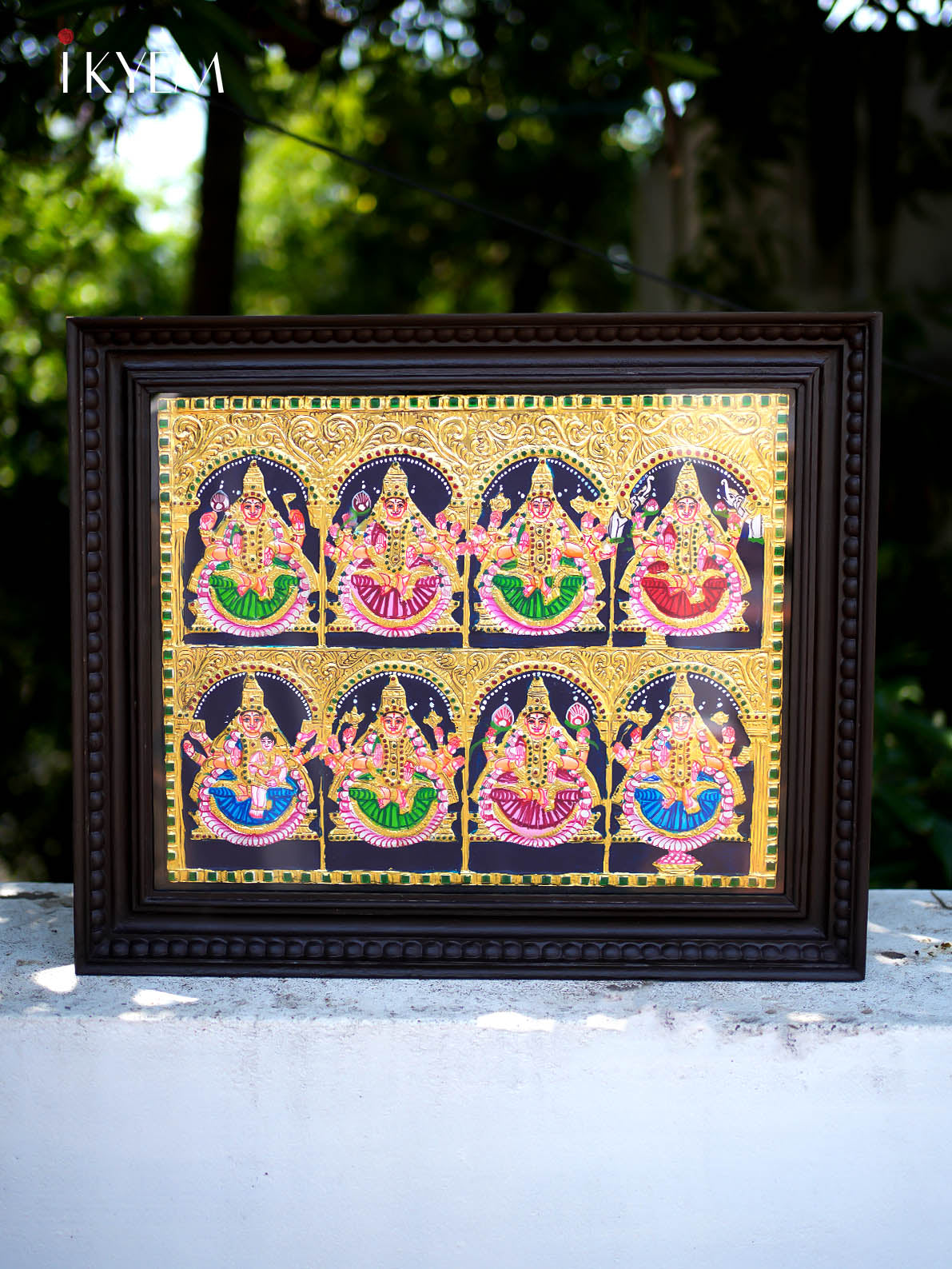 Ashtalakshmi - Tanjore Painting (20*24 inches)