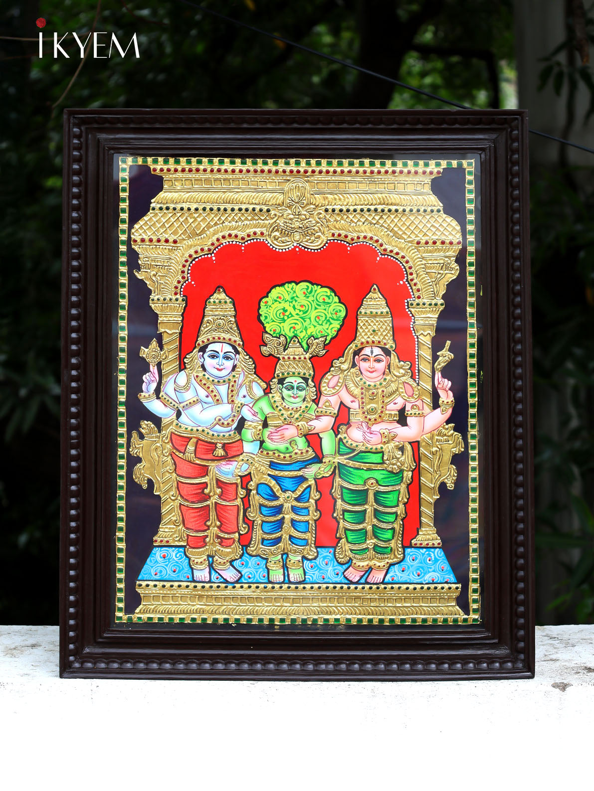 Meenakshi Thirukalyanam Tanjore Painting