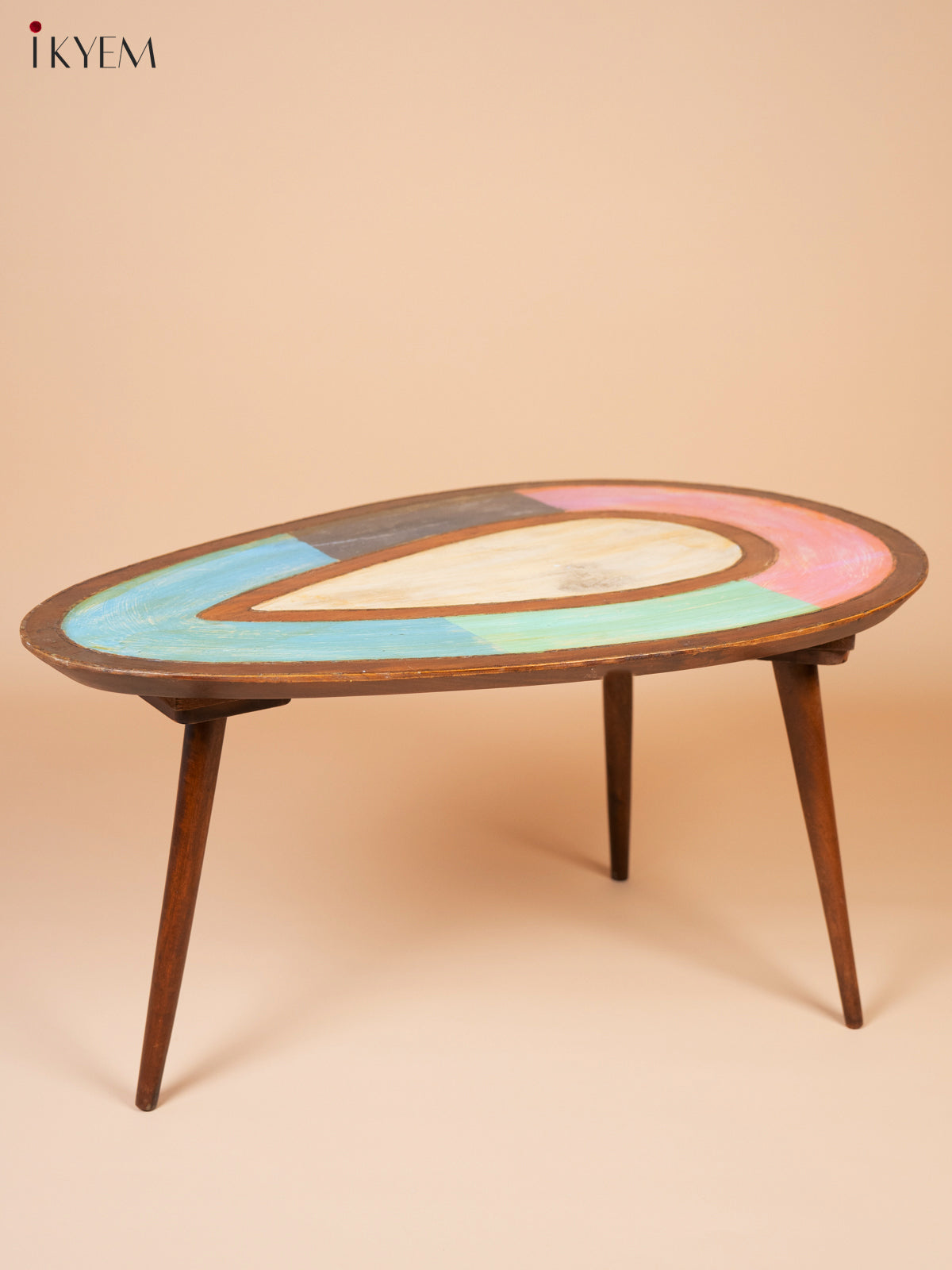 Drop shape Wooden Table (94/44 cms)