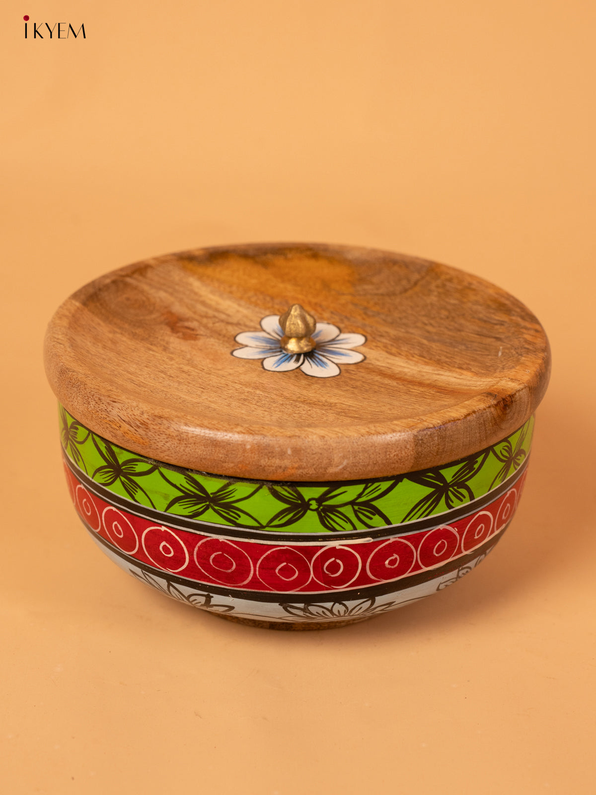 Wooden Dry Fruit Box Medium Size- 4IJ26153