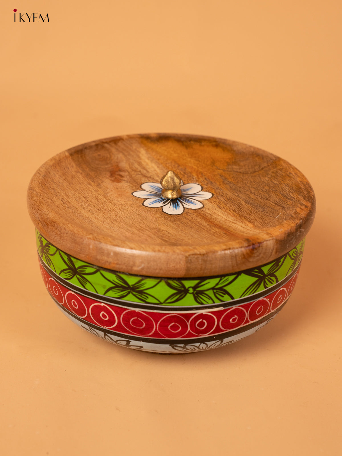 Wooden Dry Fruit Box Medium Size- 4IJ26153