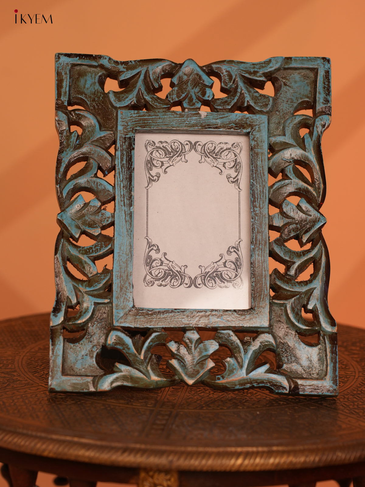 Wooden Carved Photoframe - 4IJ30007