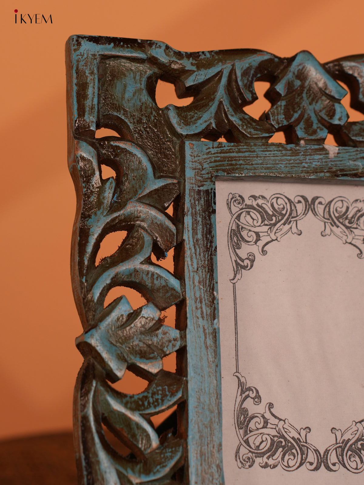 Wooden Carved Photoframe - 4IJ30007