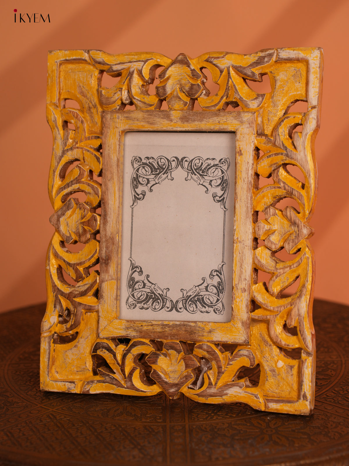 Wooden Carved Photoframe - 4IJ30008