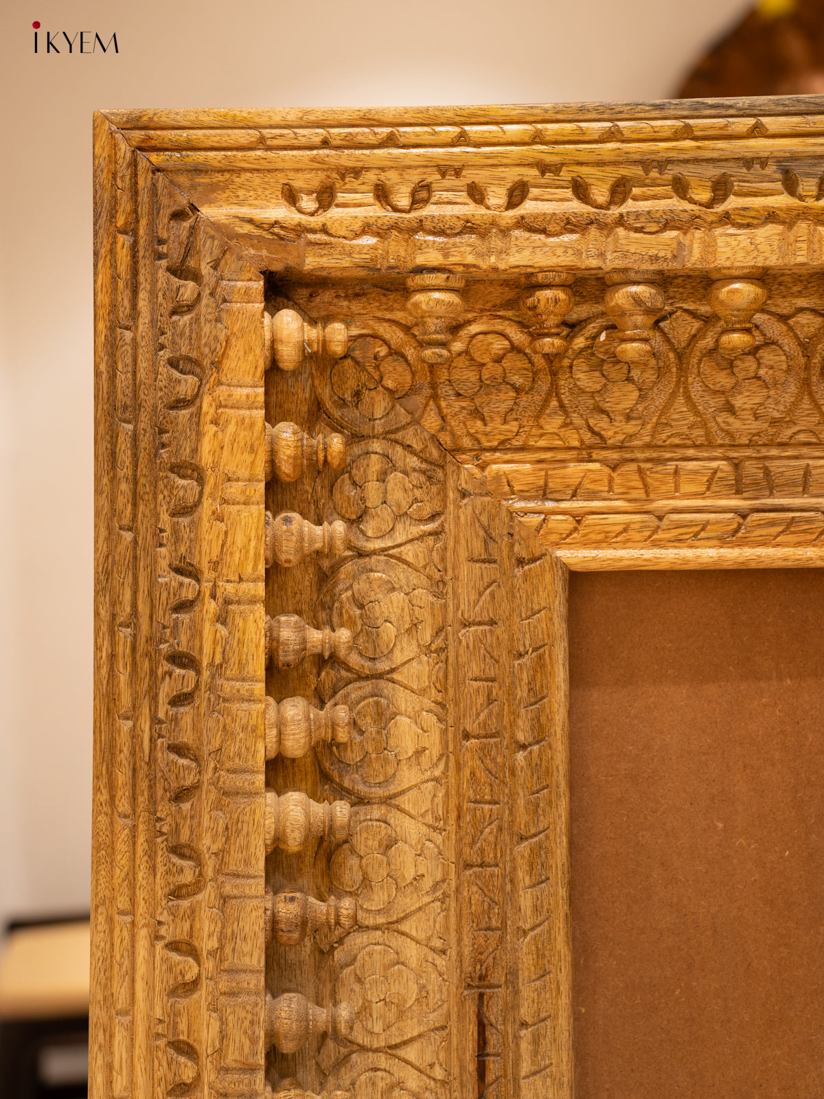 Hand carved Wooden MIRROR FRAME (6/3 feet)