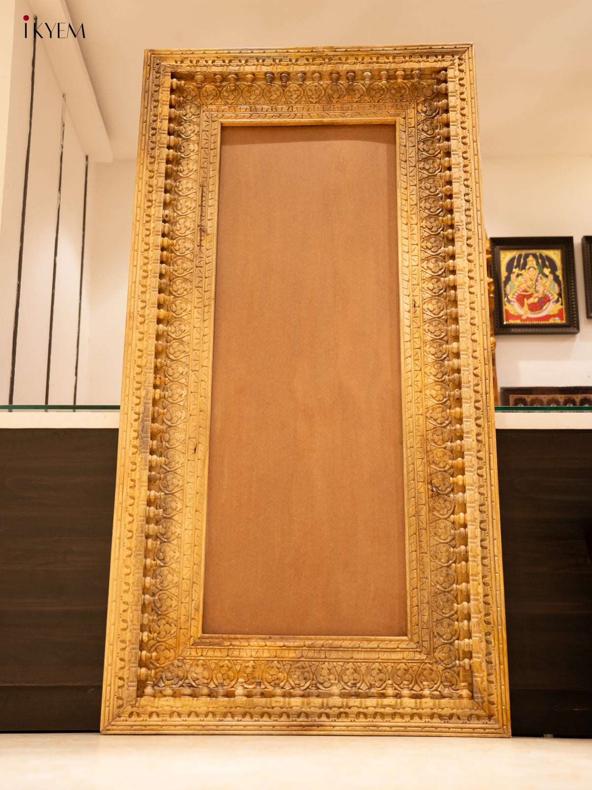 Hand carved Wooden MIRROR FRAME (6/3 feet)