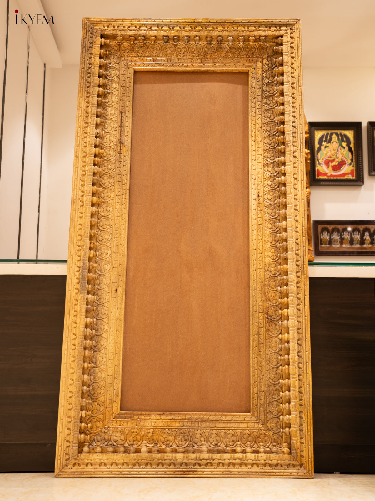 Hand carved Wooden MIRROR FRAME (6/3 feet)