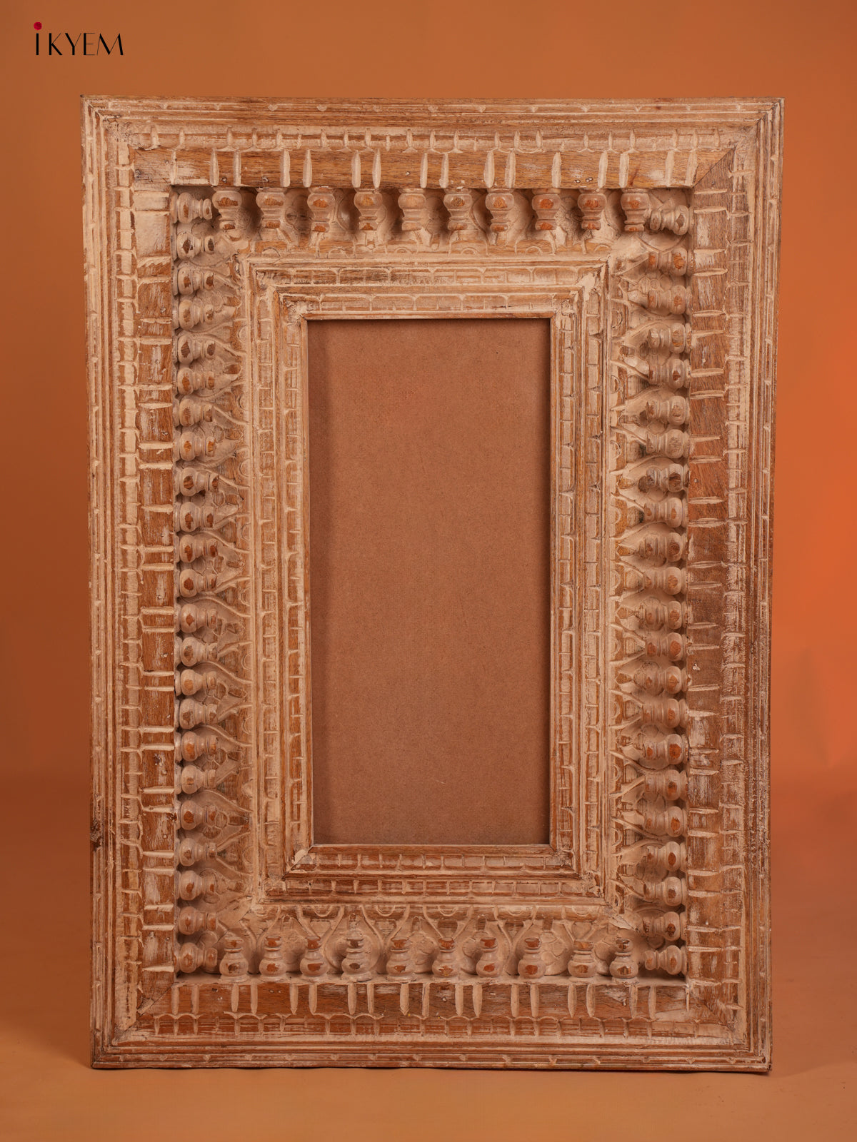 Wooden Hand Carved Mirror Frame - 4JJ04031