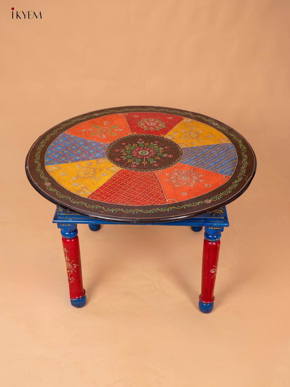 Wooden Table Hand Painted - (24×36) - 4JJ04041