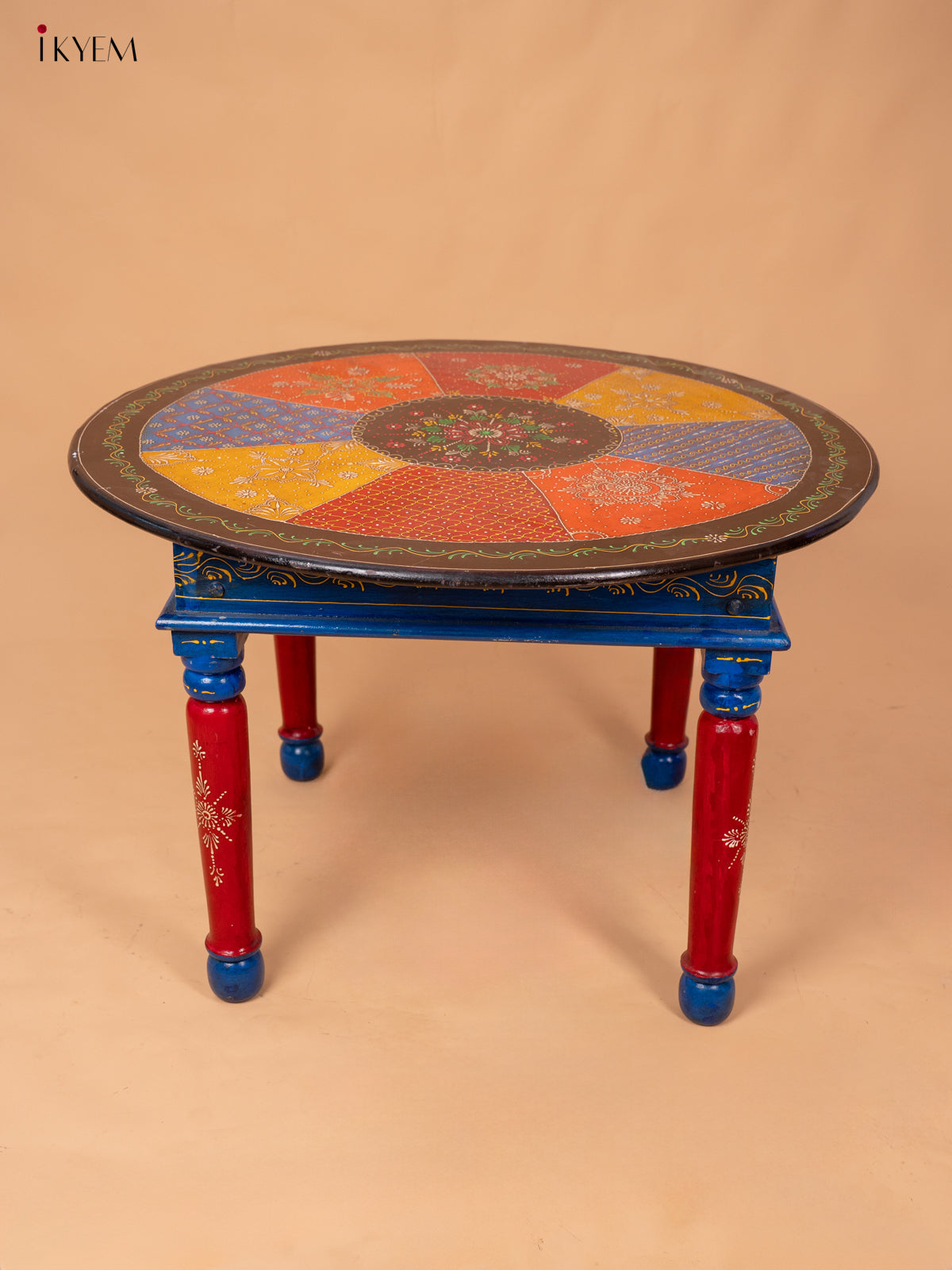 Wooden Table Hand Painted - (24×36) - 4JJ04041