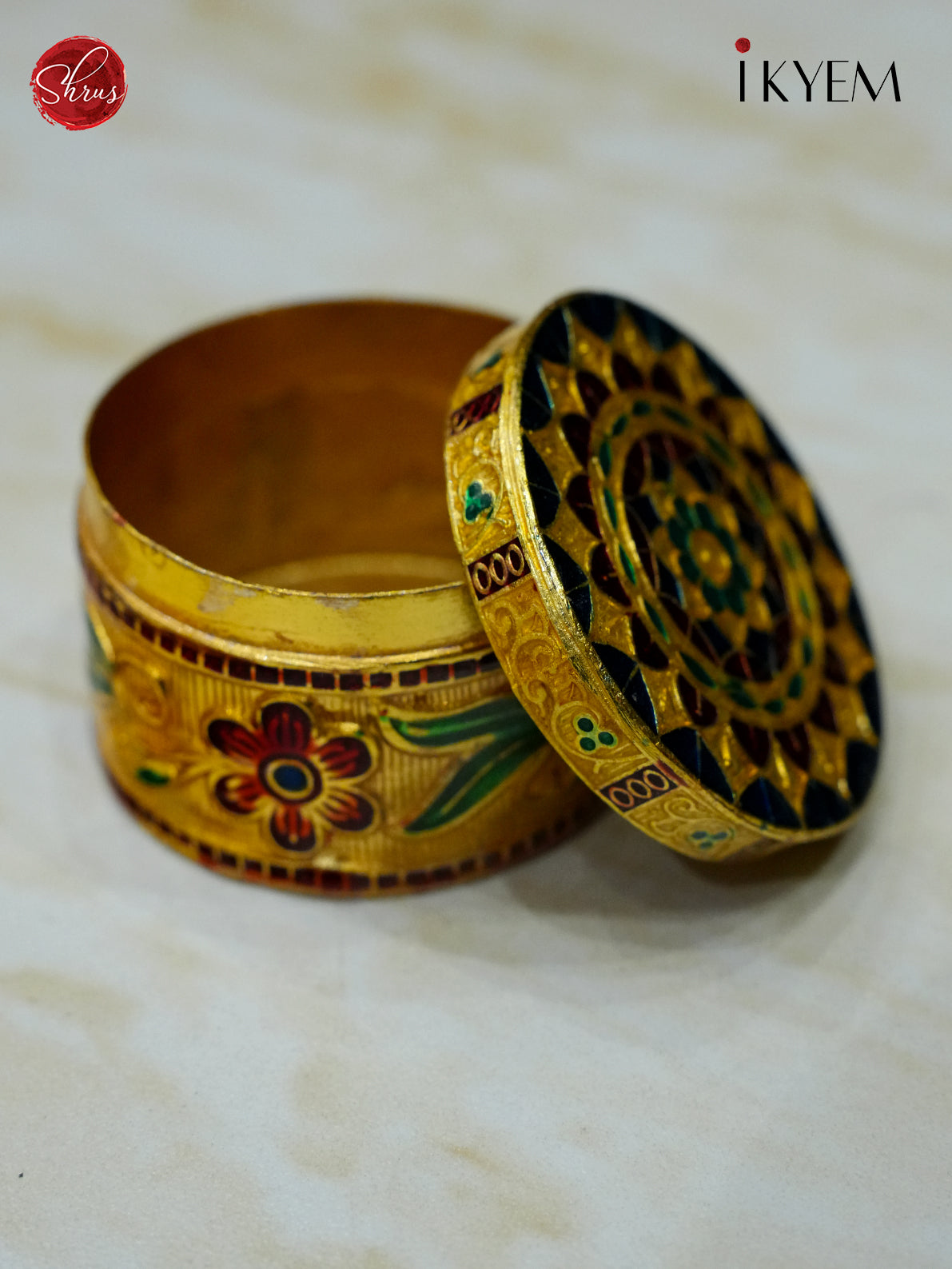 Meenakari KumKum Box