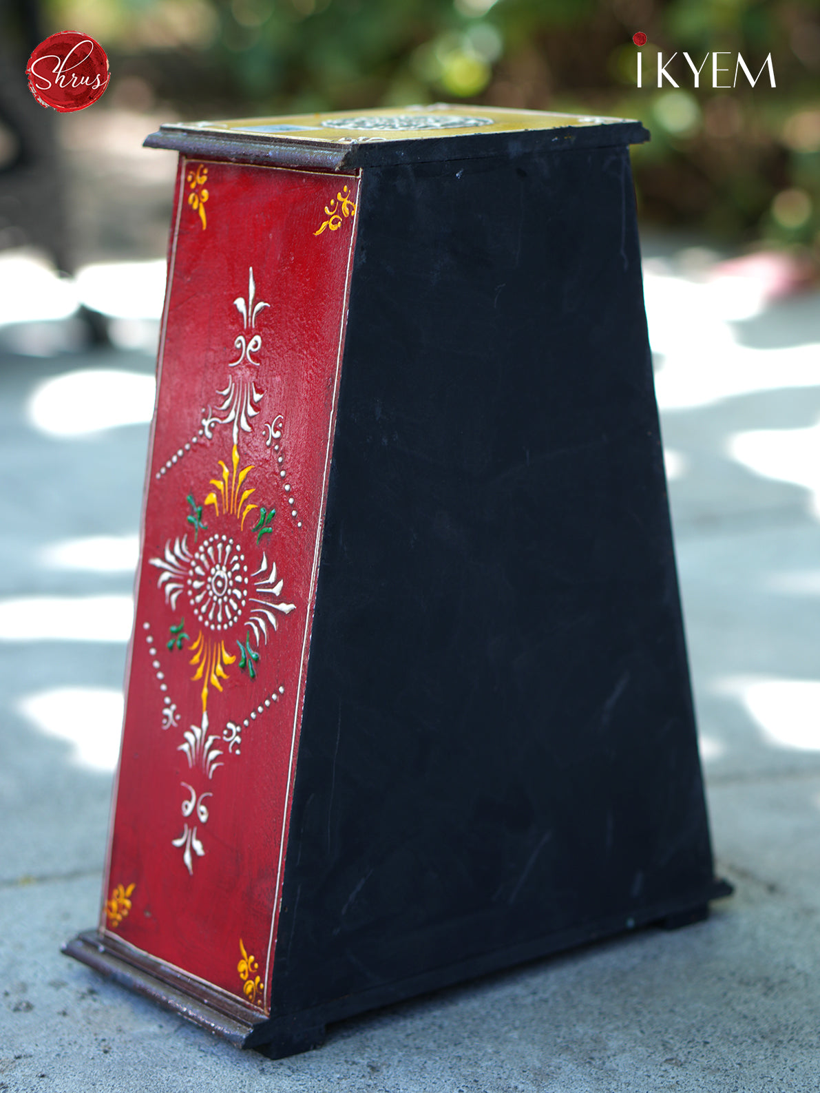 Wooden Jewellery Box with 4 Drawers