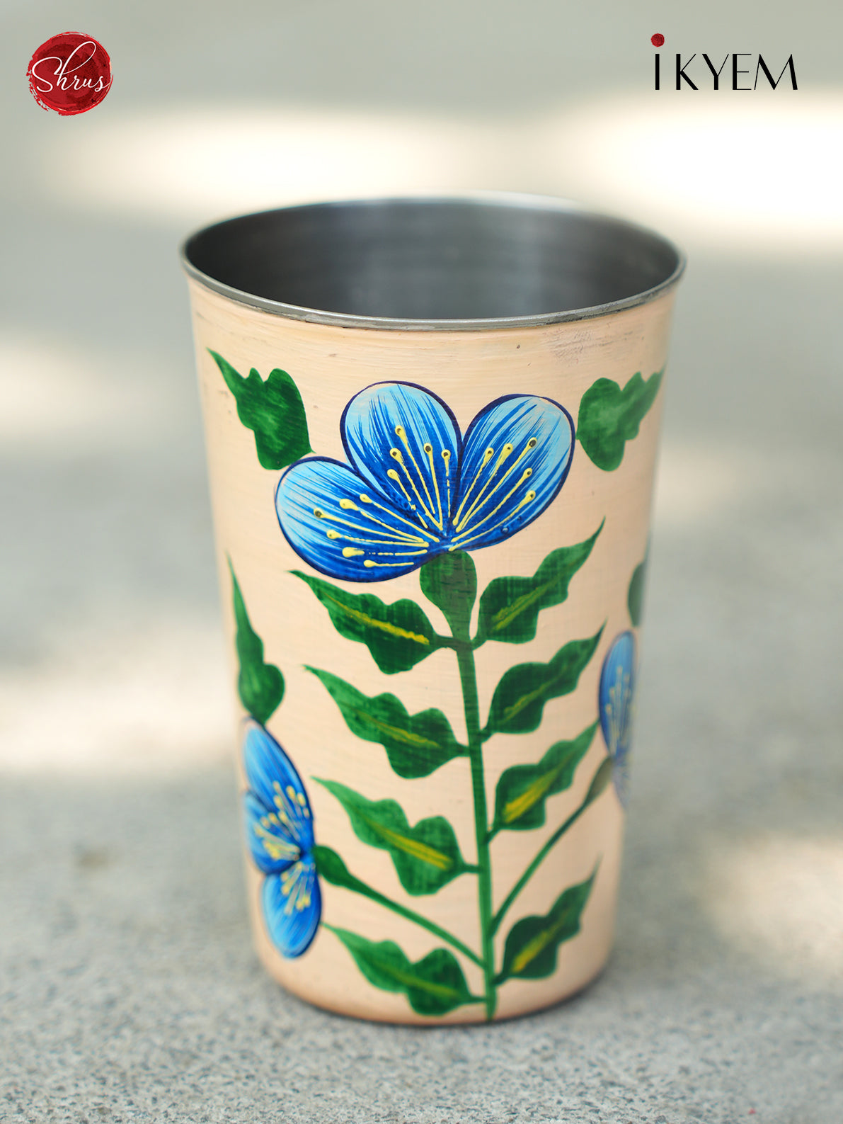 Hand Painted Enamel Tumbler