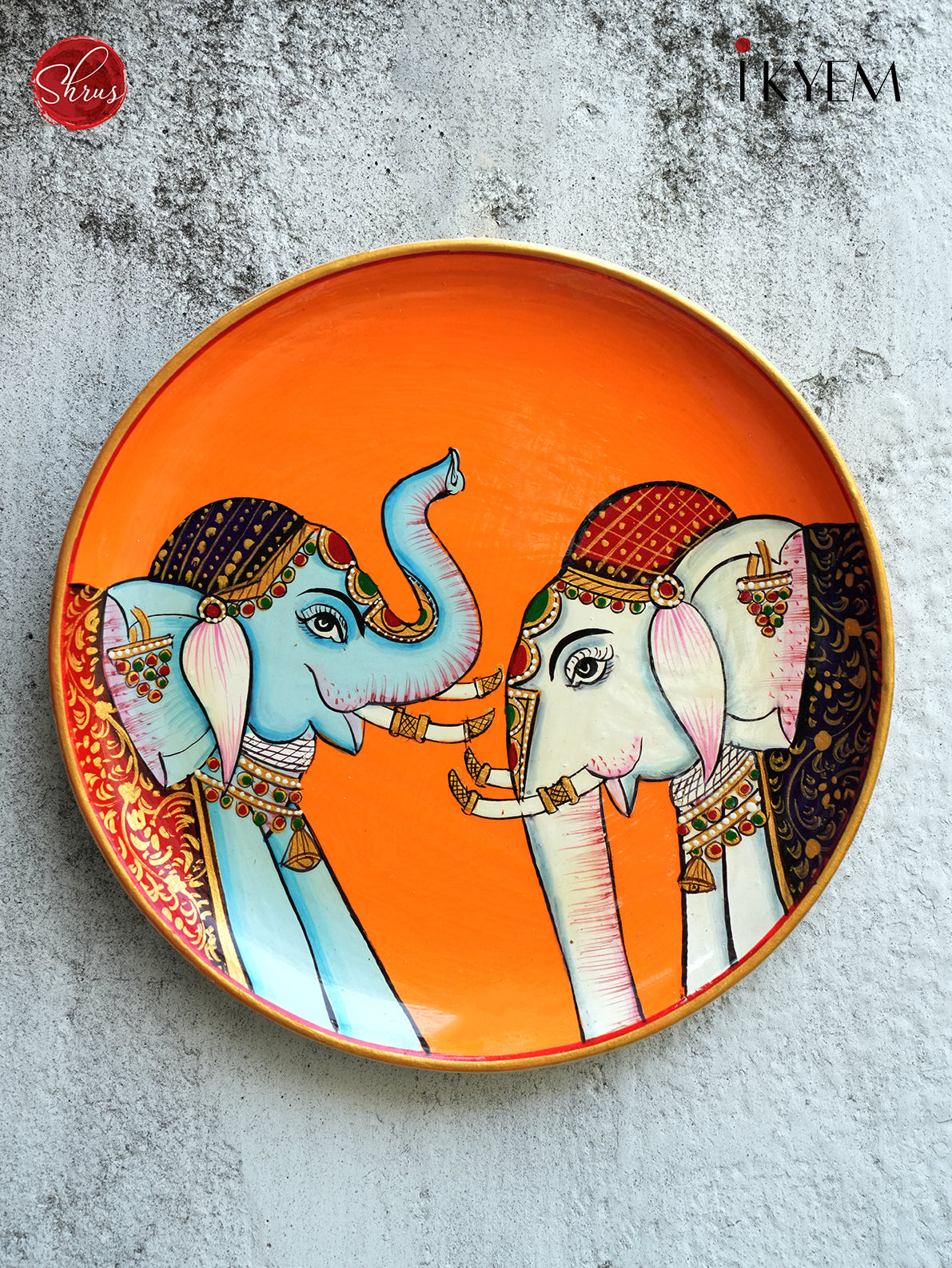 Handpainted Wall Plate