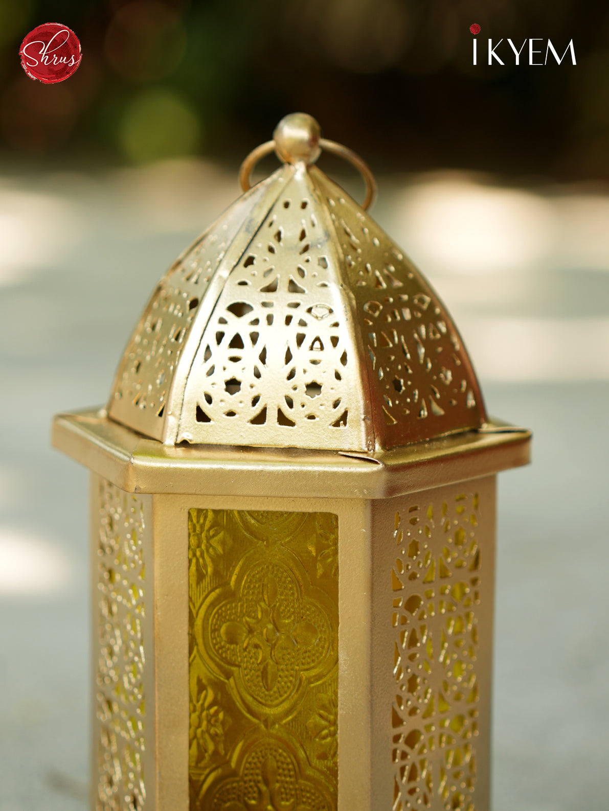 Yellow Hanging Lantern