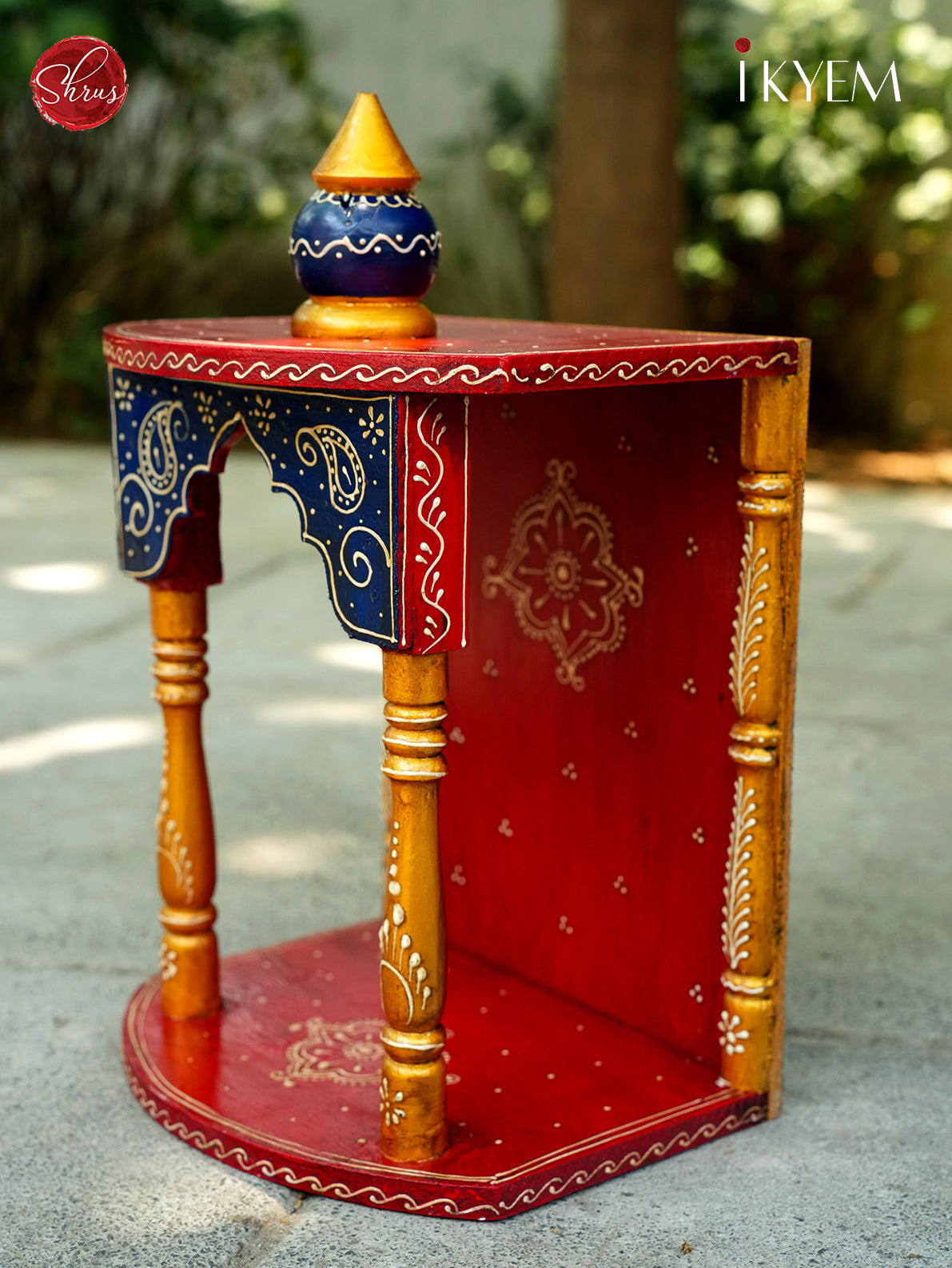 Hand painted Pooja Mantap