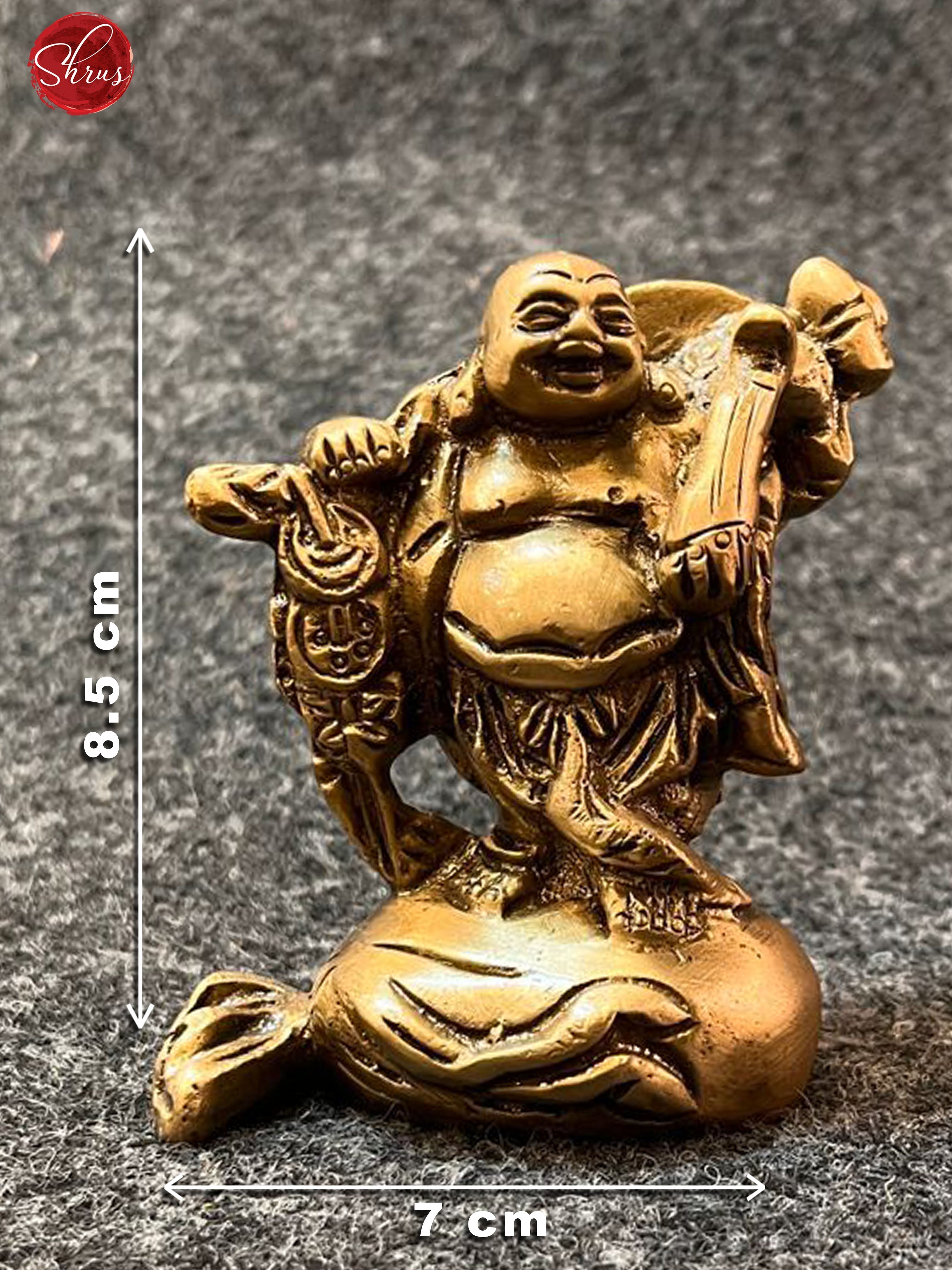 Ancient Antique Finish Laughing Buddha for happy homes - Shop on ShrusEternity.com