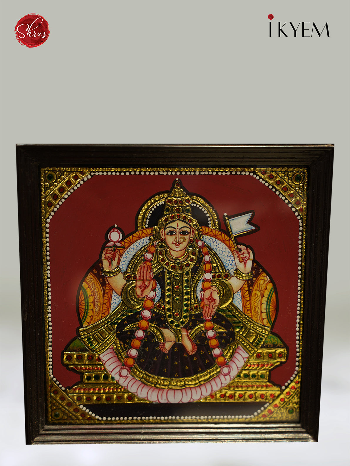 Tanjore Painting - Ashtalakshmi - KL11118