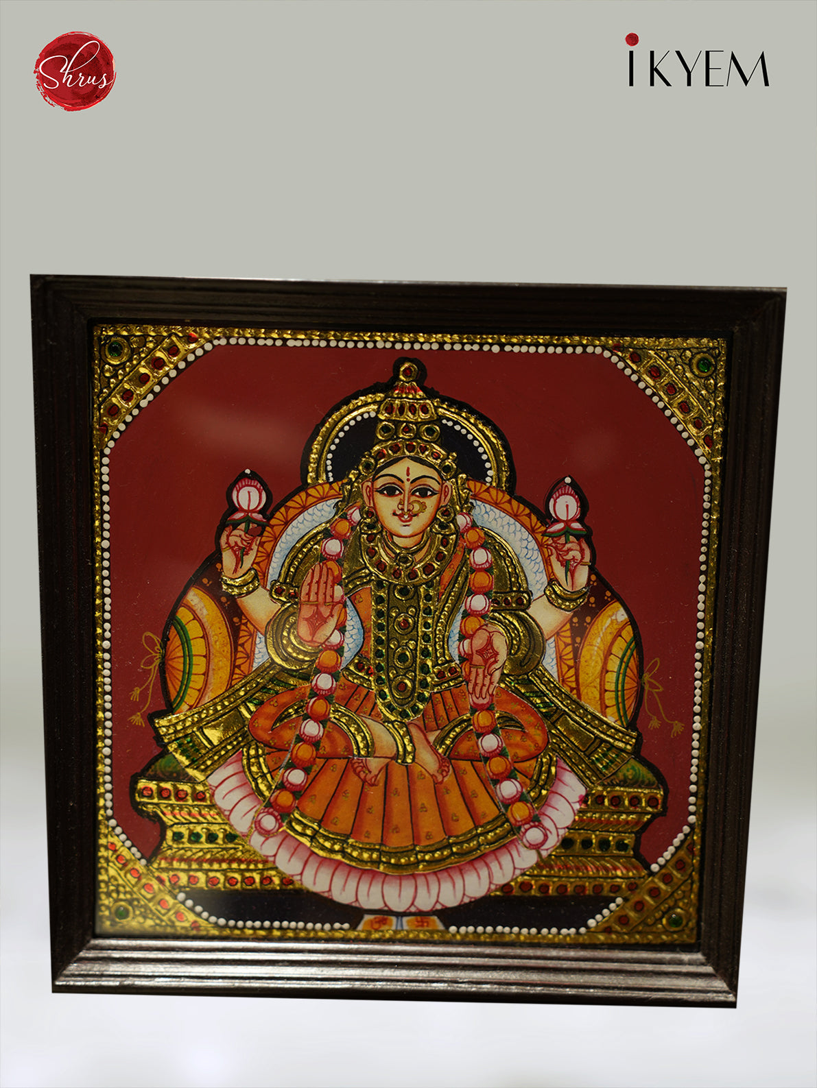 Tanjore Painting - Ashtalakshmi - KL11118