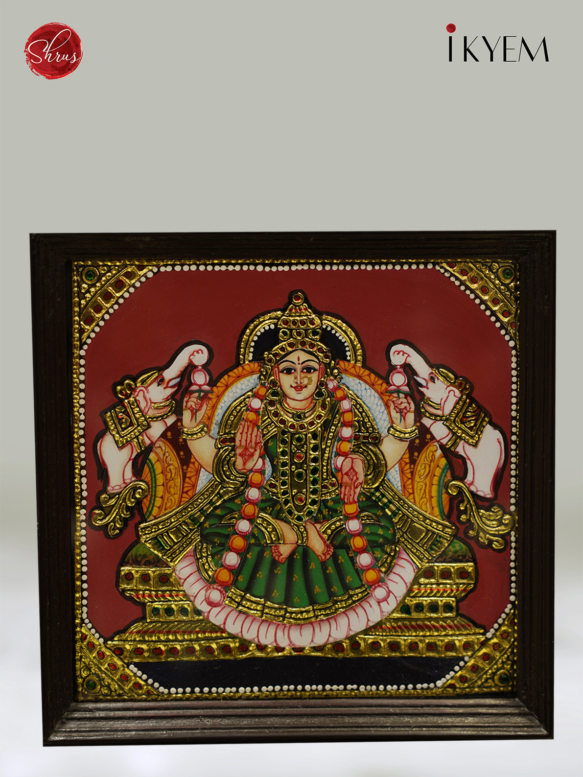 Tanjore Painting - Ashtalakshmi - KL11118