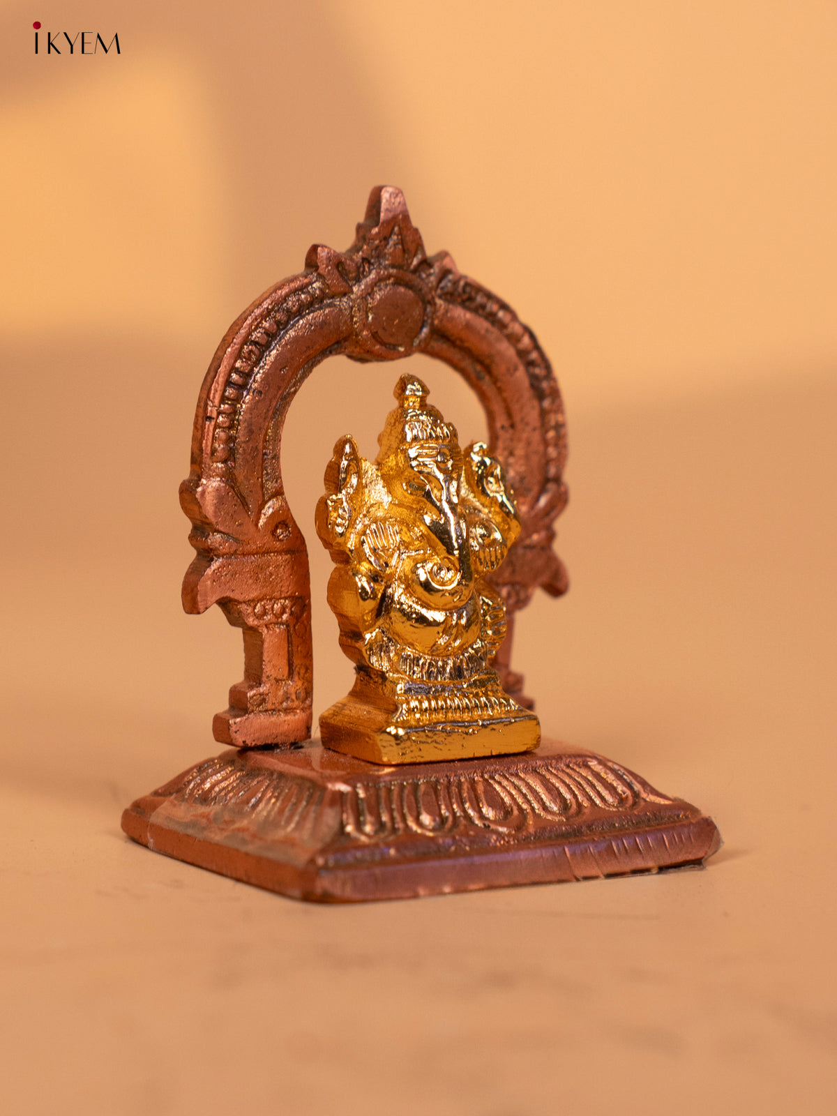 24 Kt Gold Coated Ganesha- 2.2 Inch