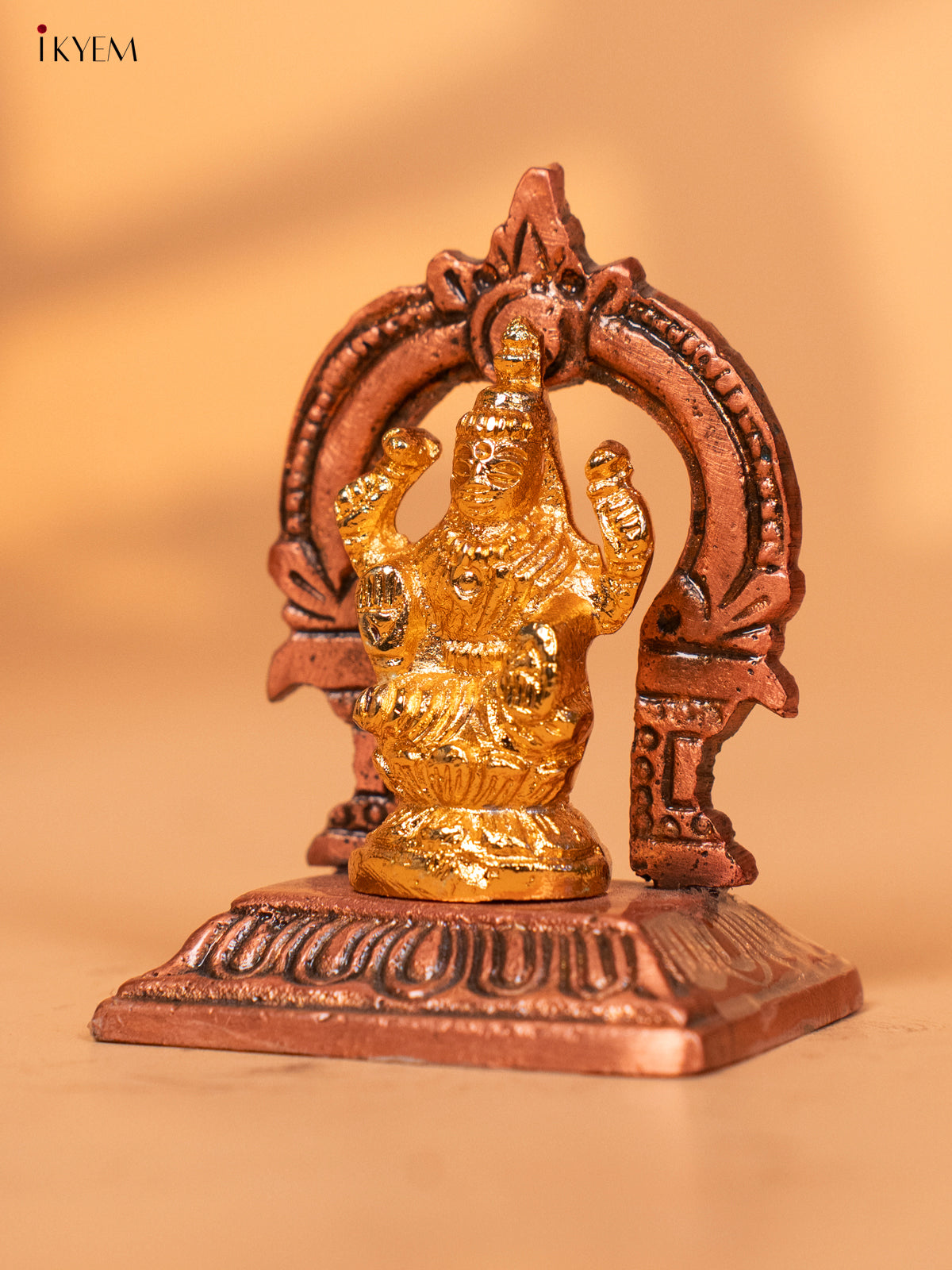 24 Kt Gold Coated Lakshmi for Gifting and Car Dashboard