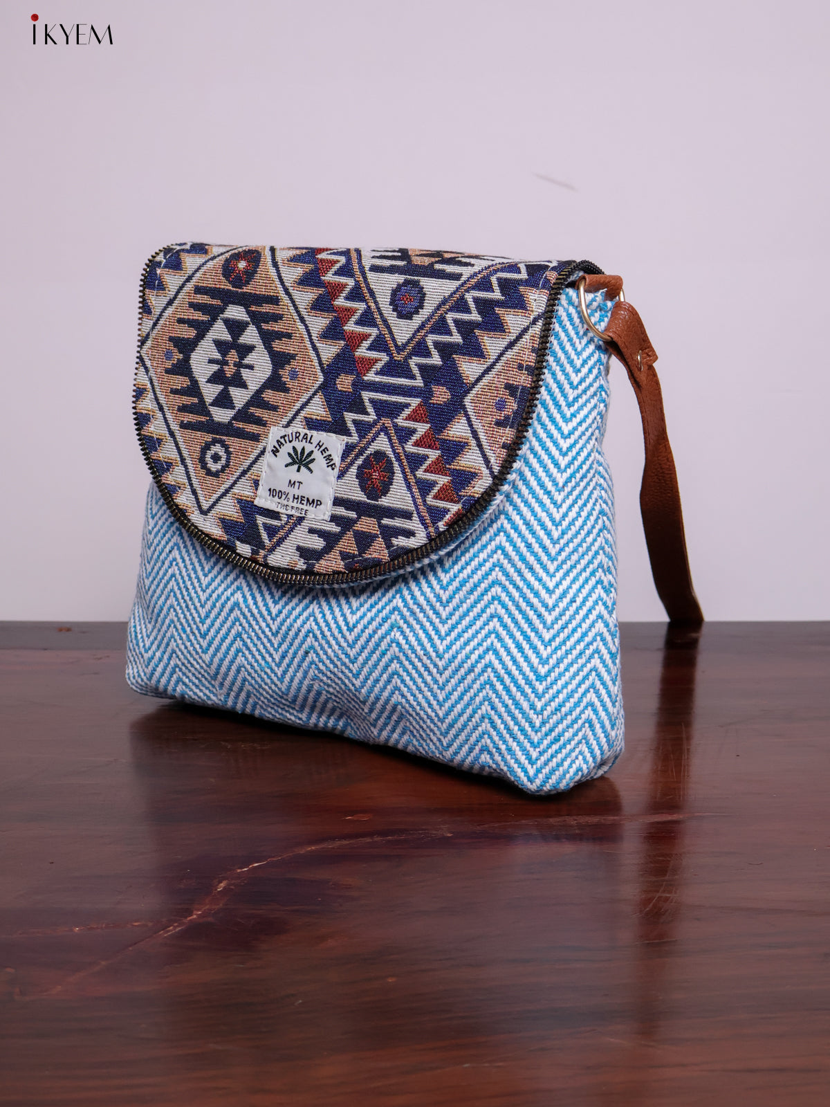 Designer Sling Bag - Light Blue - KL20112