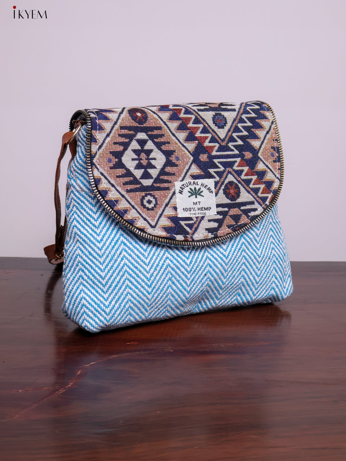 Designer Sling Bag - Light Blue - KL20112