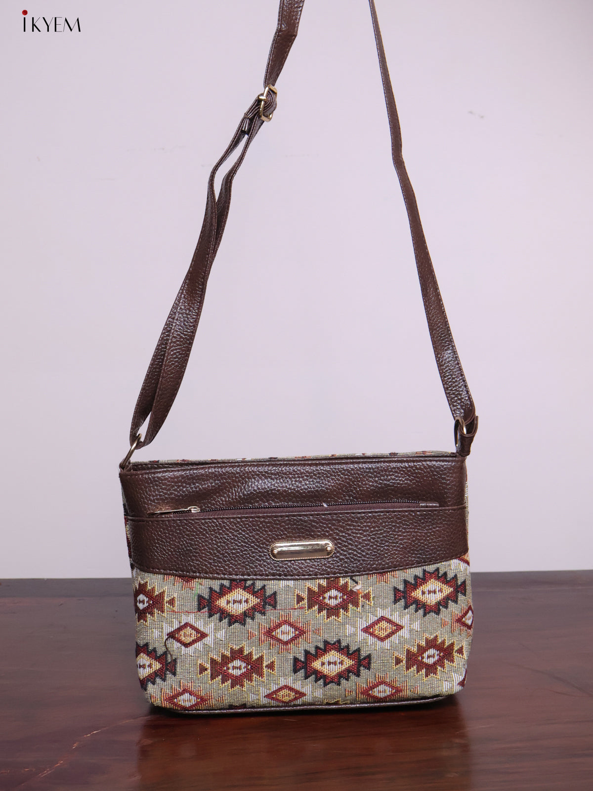 Jacquard Sling Bag - Small - Design 1 - KL20156