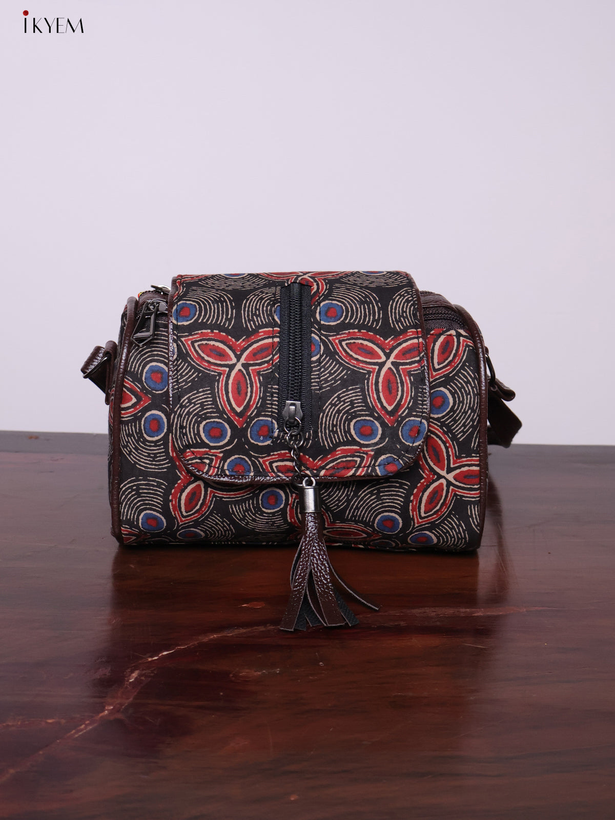 Cotton Printed Sling Bag - Floral - KL20139