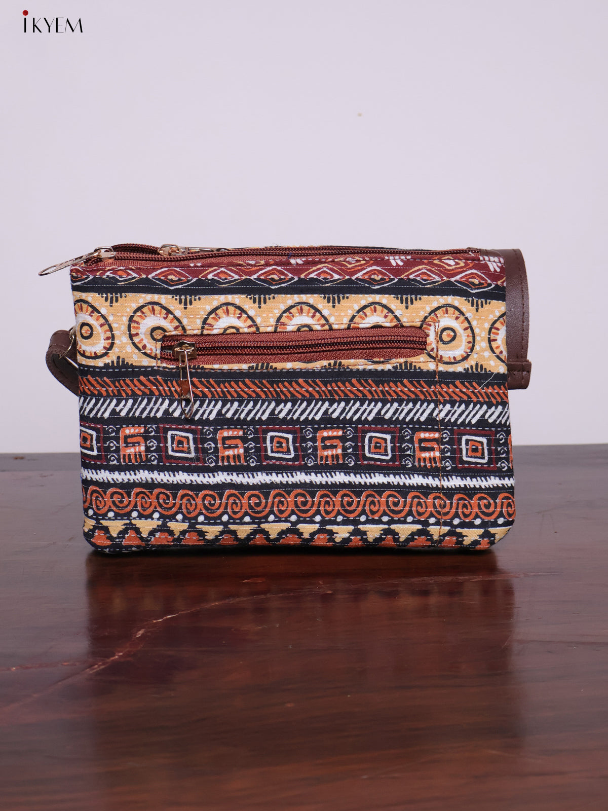 Cotton Printed Sling Bag - Sandal - KL20125