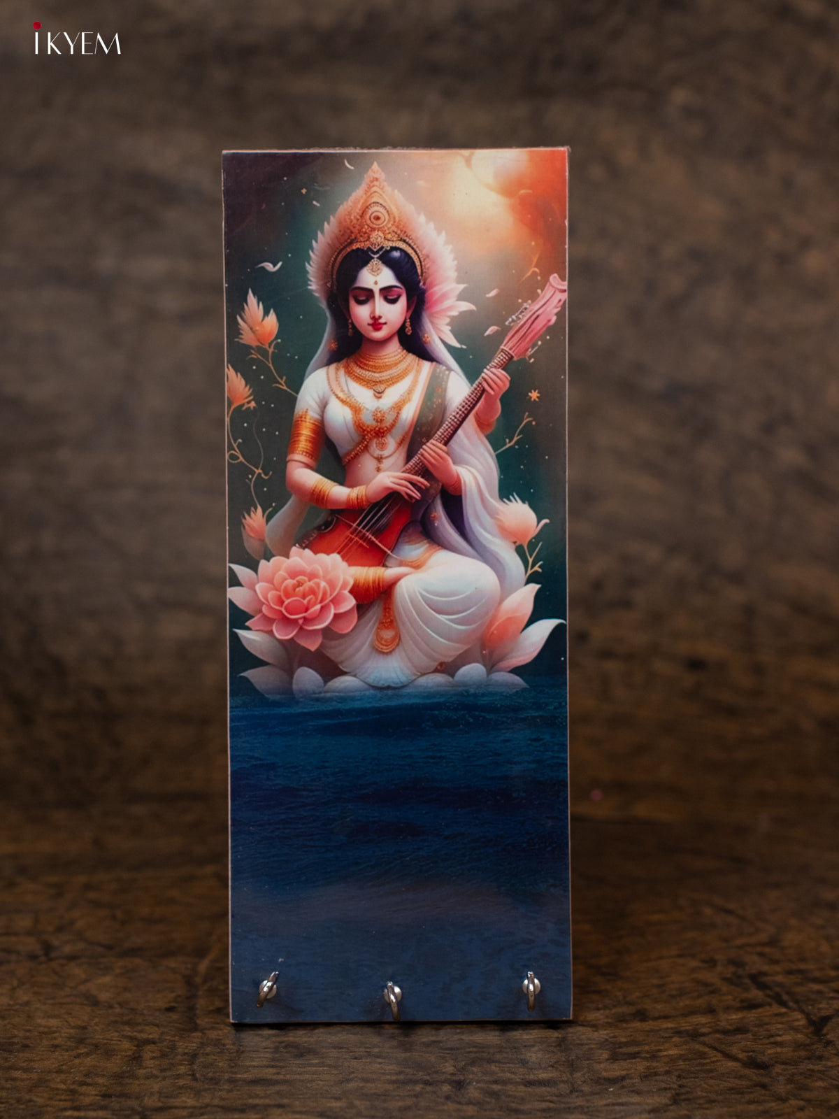 Key Hanger - Saraswathi (10X4) -KA02115