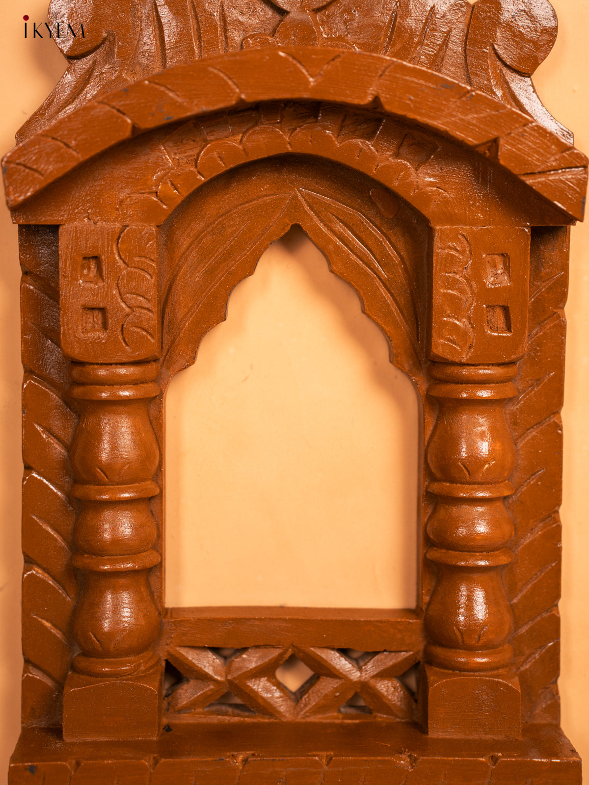 Wooden Hand carved Jharokha Frame - KA30163